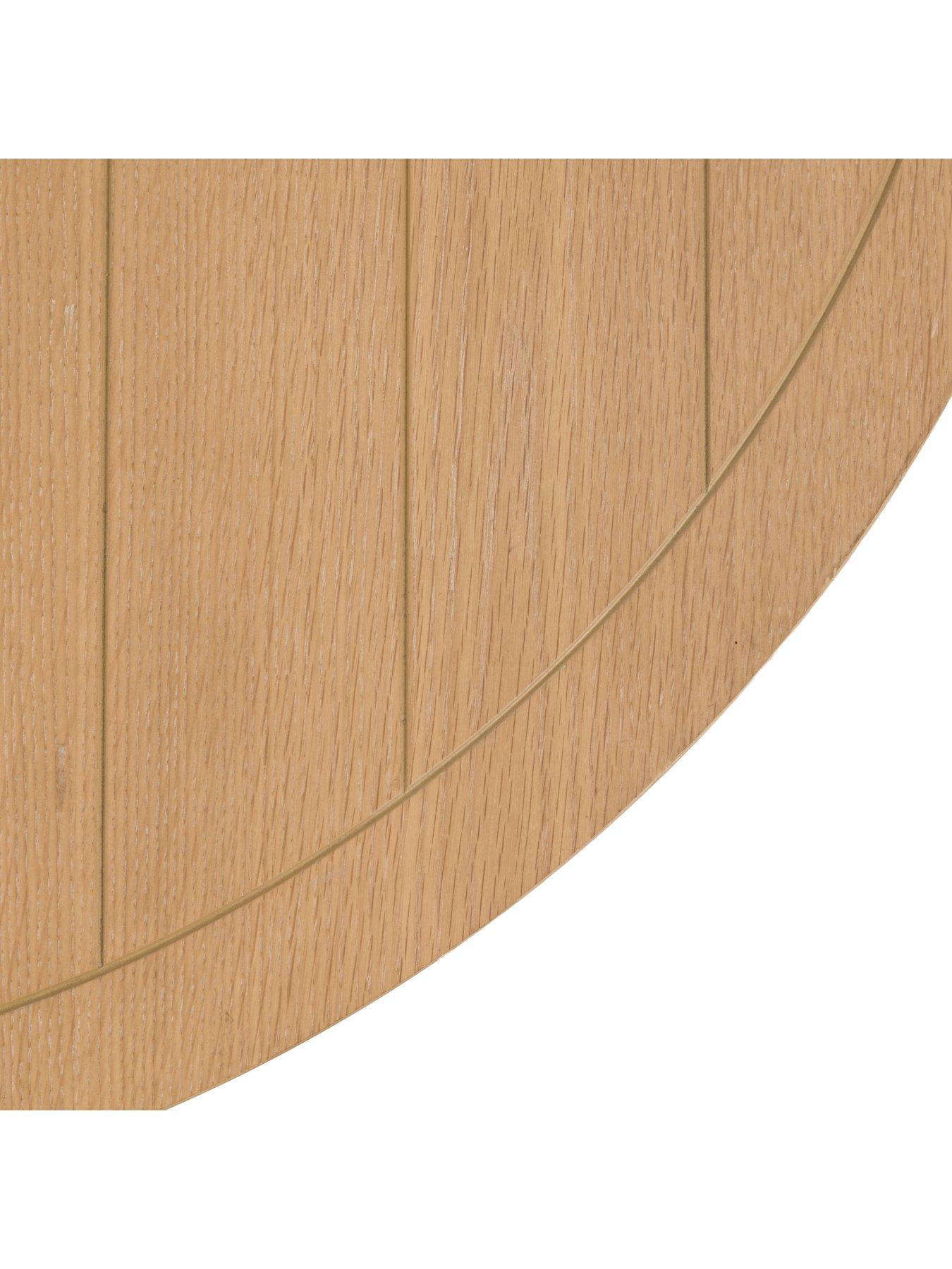  image of gallery-direct-eton-natural-round-extending-dining-table