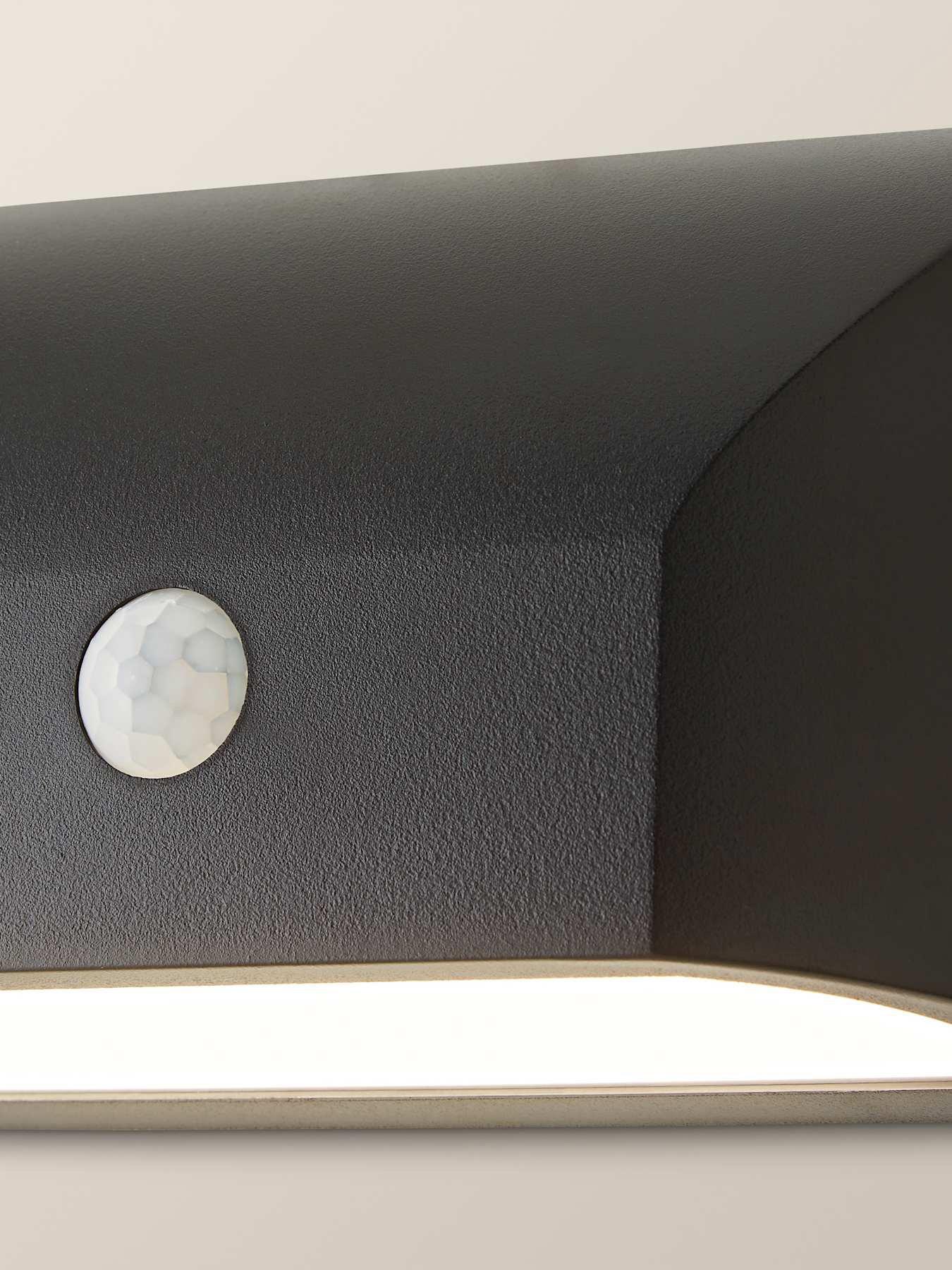 Image 5 of 6 of ValueLights Owen Black Downlight IP65 Integrated LED PIR Motion Sensor Outdoor Wall Light
