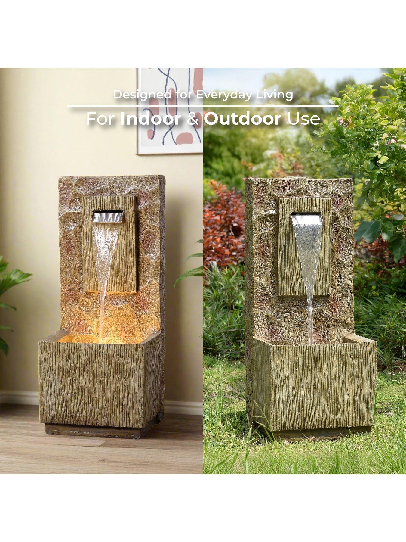 Image 5 of 7 of Teamson Home 32 Waterfall Fountain