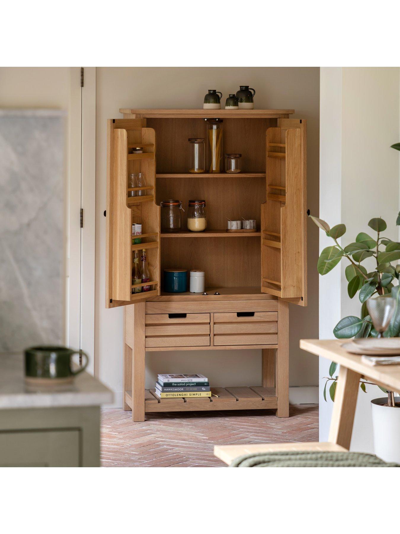 Image 7 of 7 of Gallery Direct Eton Larder Cupboard Natural