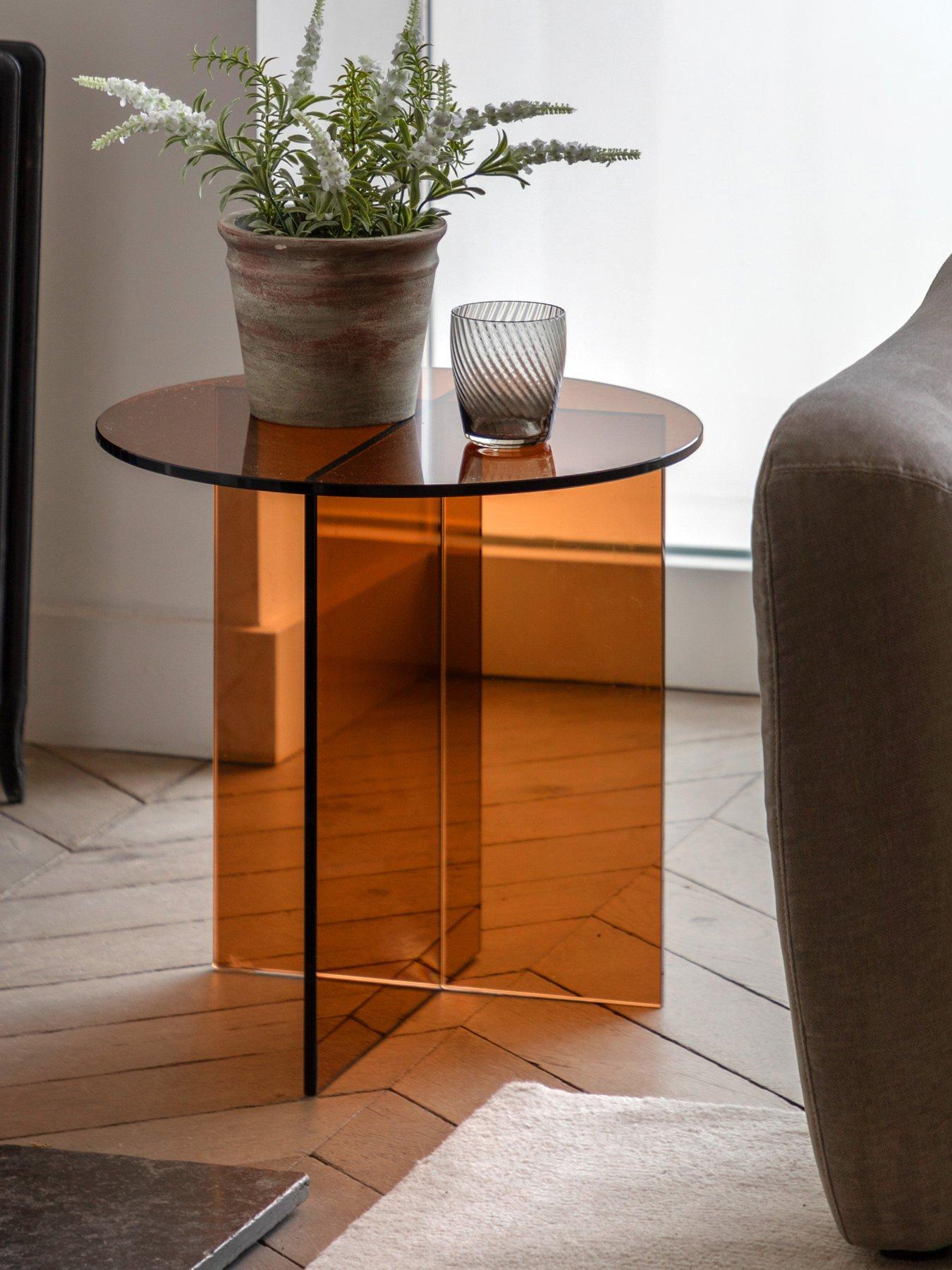 front image of gallery-direct-parioli-glass-side-table