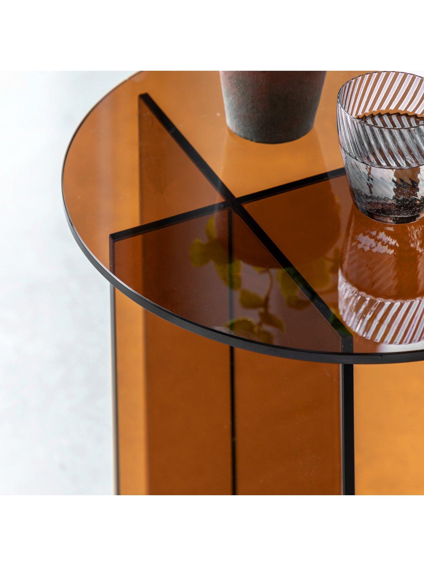  image of gallery-direct-parioli-glass-side-table