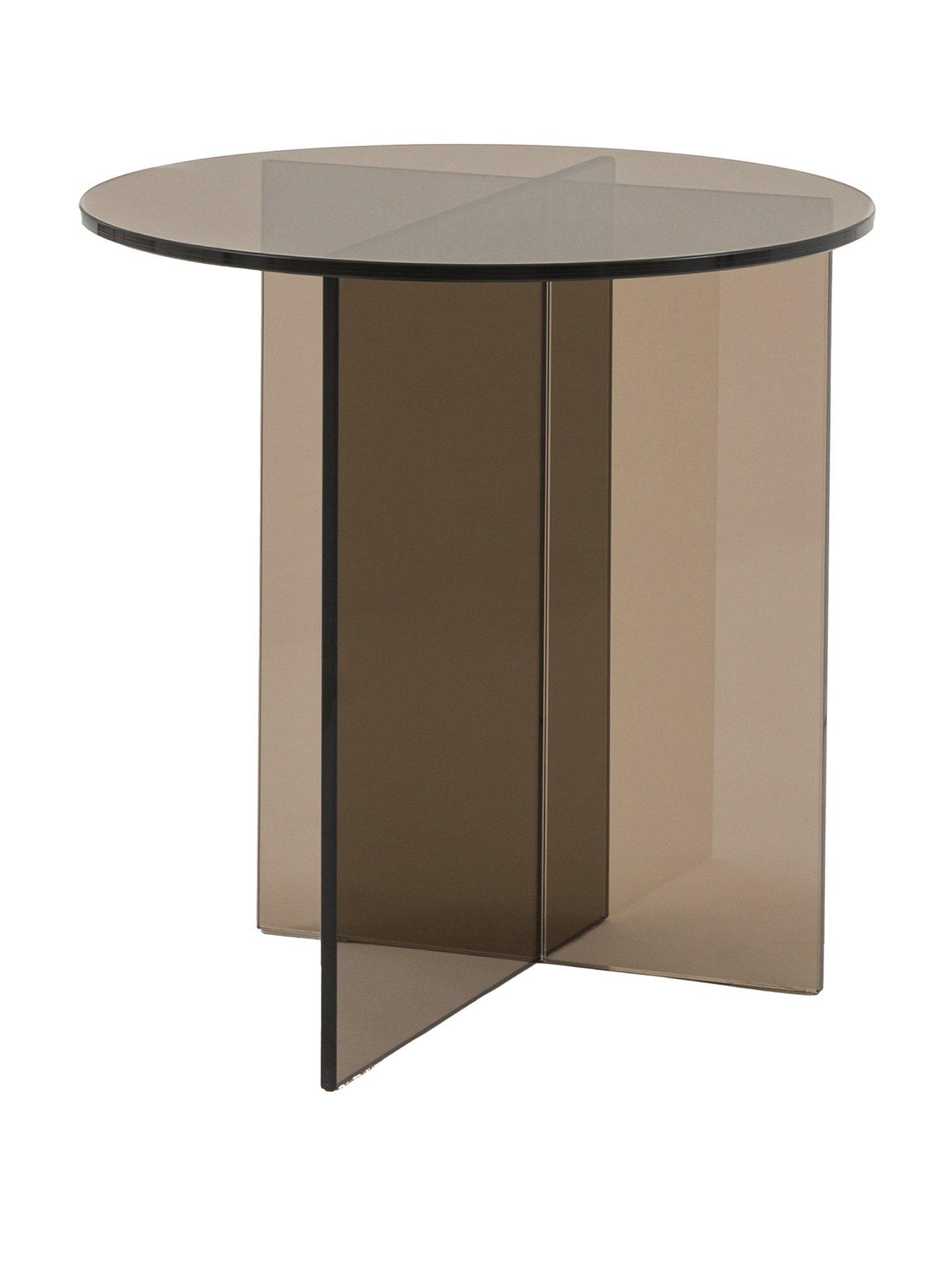  image of gallery-direct-parioli-glass-side-table