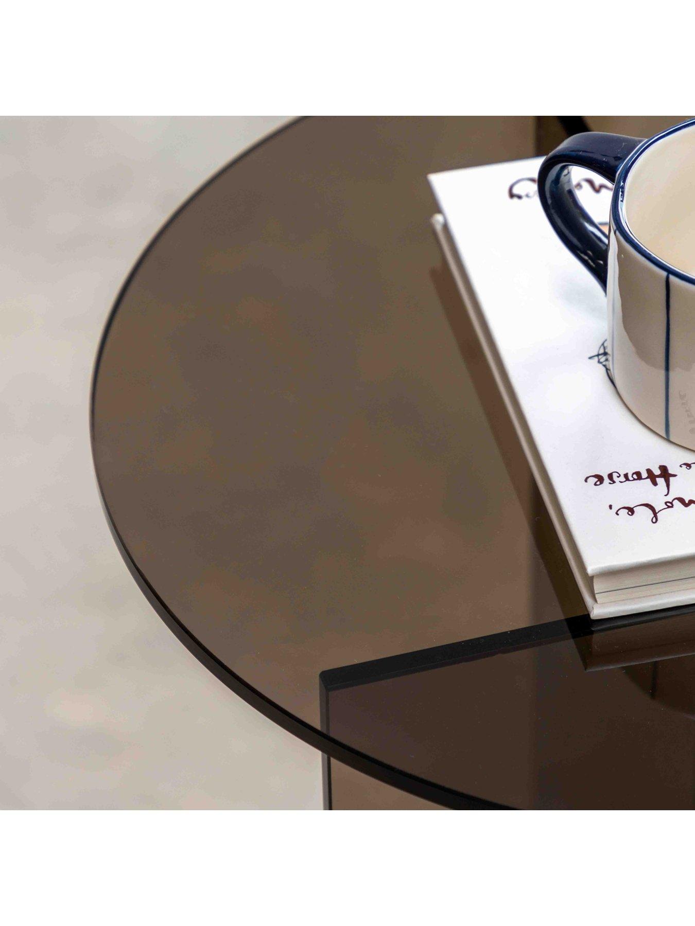  image of gallery-direct-parioli-glass-side-table