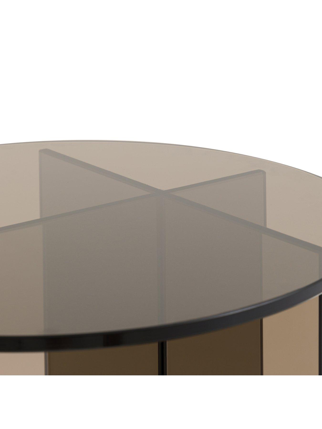  image of gallery-direct-parioli-glass-side-table