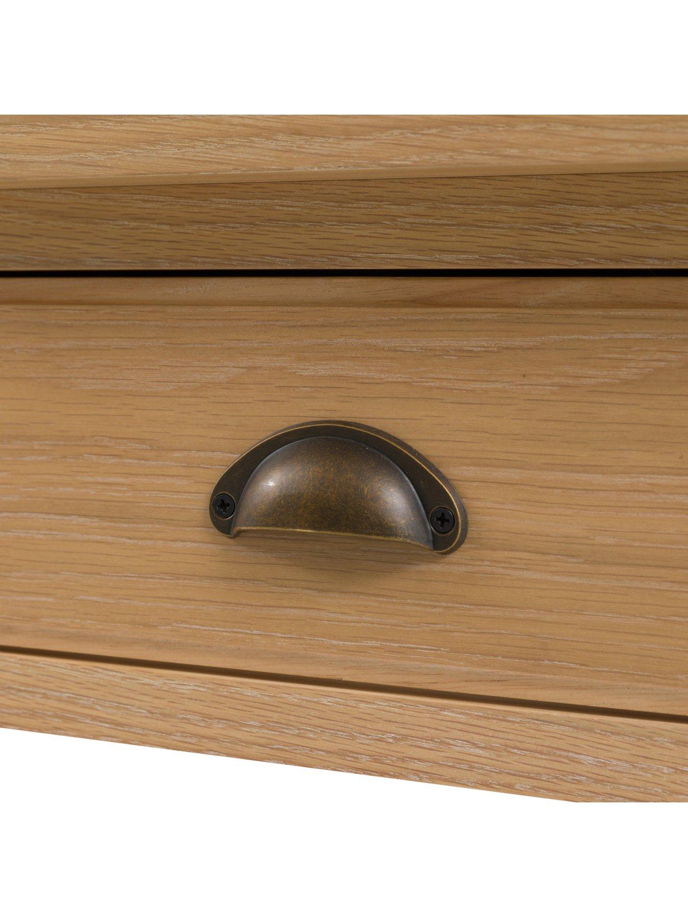  image of gallery-direct-eton-2-drawer-console-natural