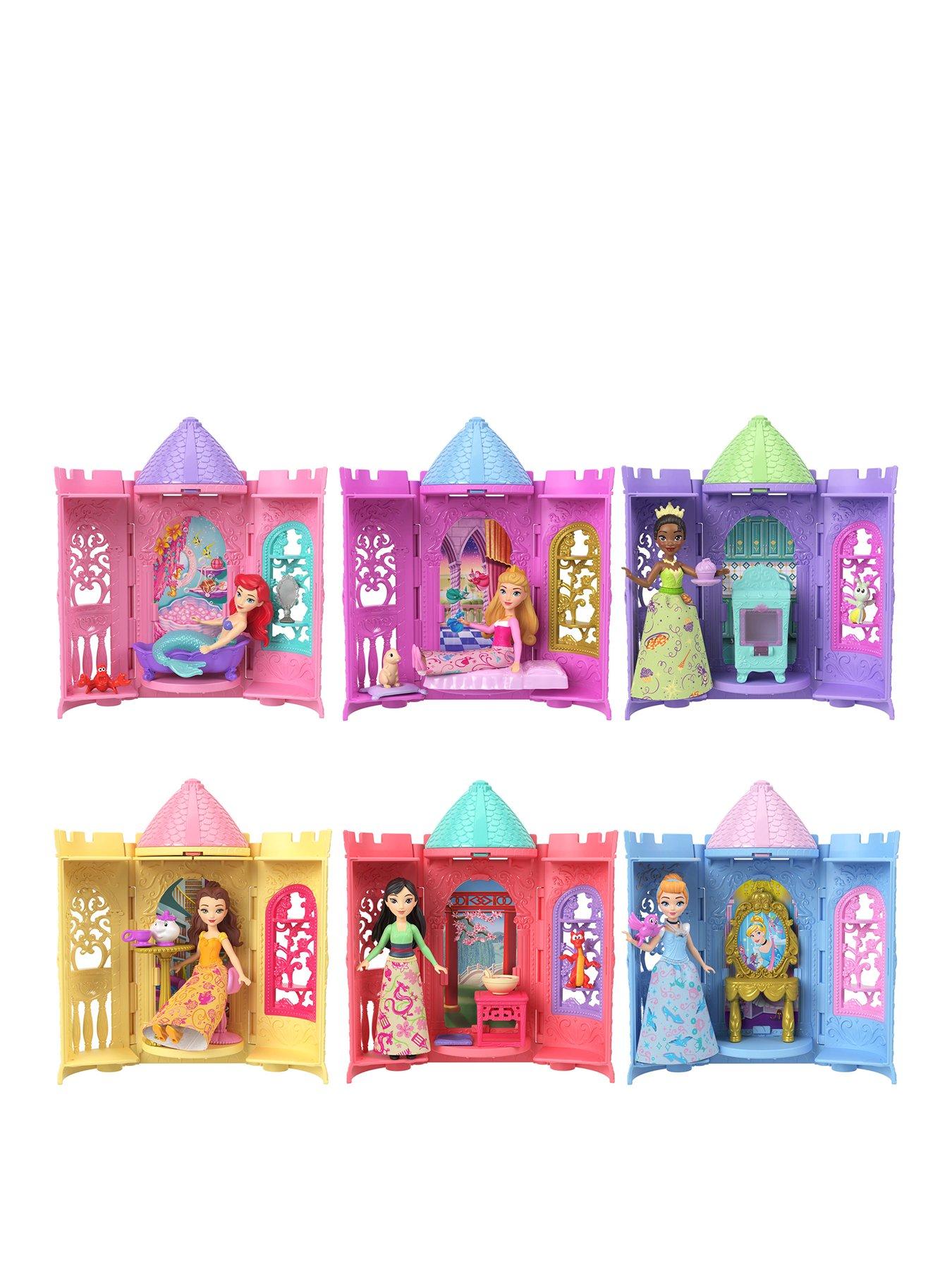 Image 1 of 7 of Disney Princess or Villains Tower Surprise Small Doll &amp; Stacking Playset Accy (Characters May Vary)