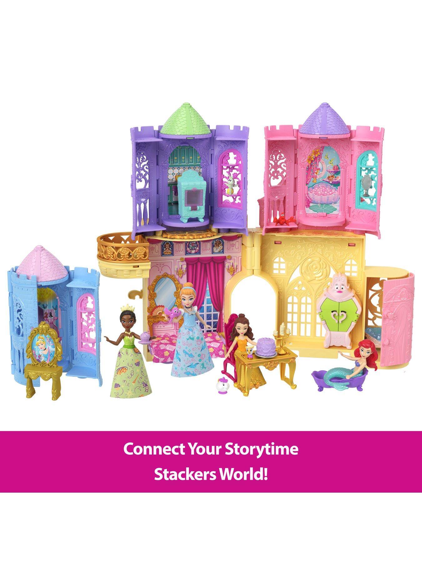 Image 4 of 7 of Disney Princess or Villains Tower Surprise Small Doll &amp; Stacking Playset Accy (Characters May Vary)