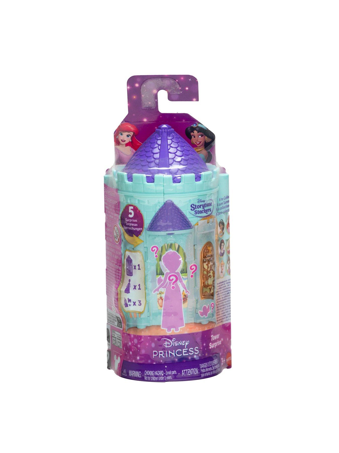 Image 7 of 7 of Disney Princess or Villains Tower Surprise Small Doll &amp; Stacking Playset Accy (Characters May Vary)