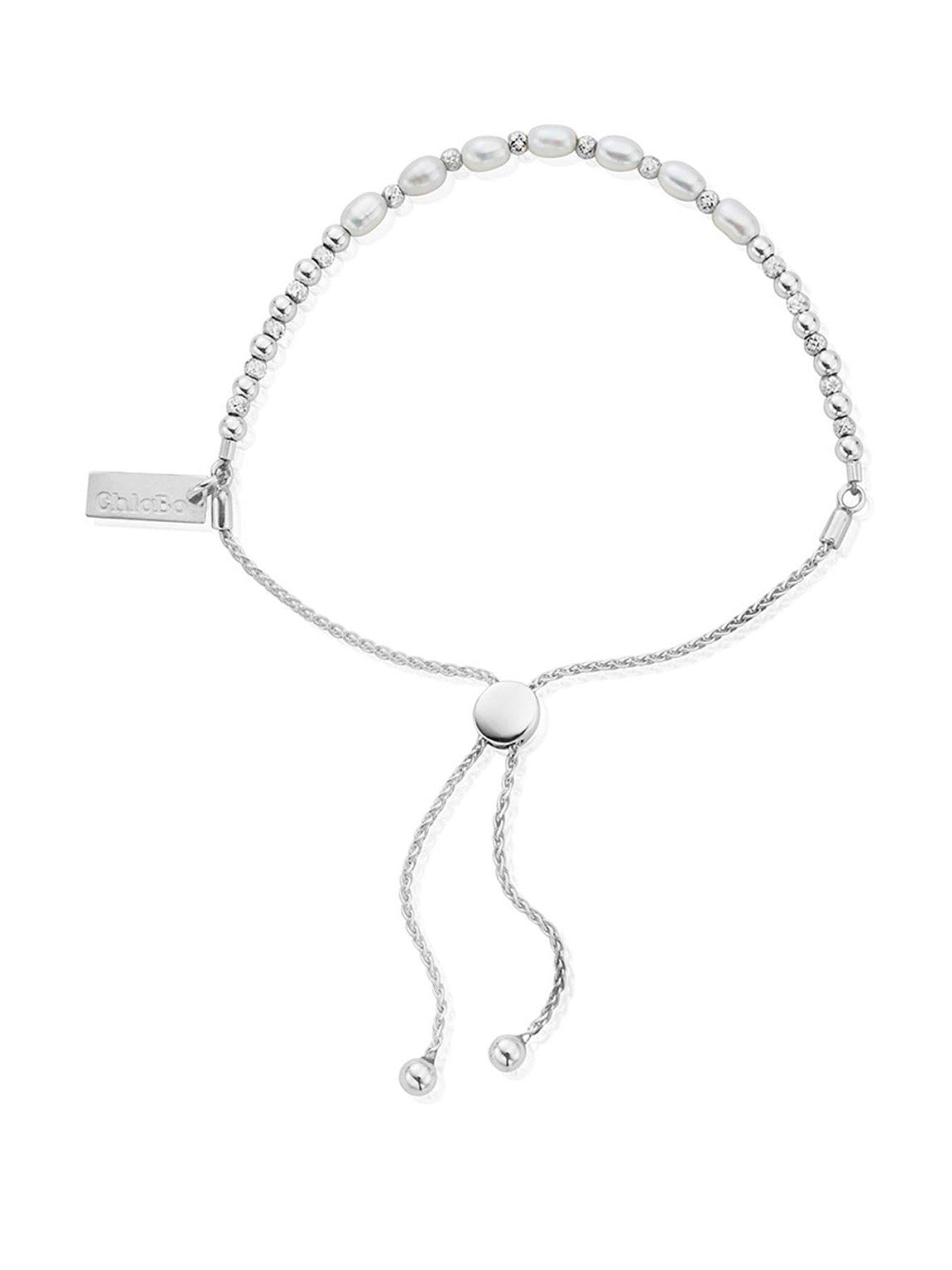 Image 1 of 2 of ChloBo Silver cherished moments adjustable bracelet