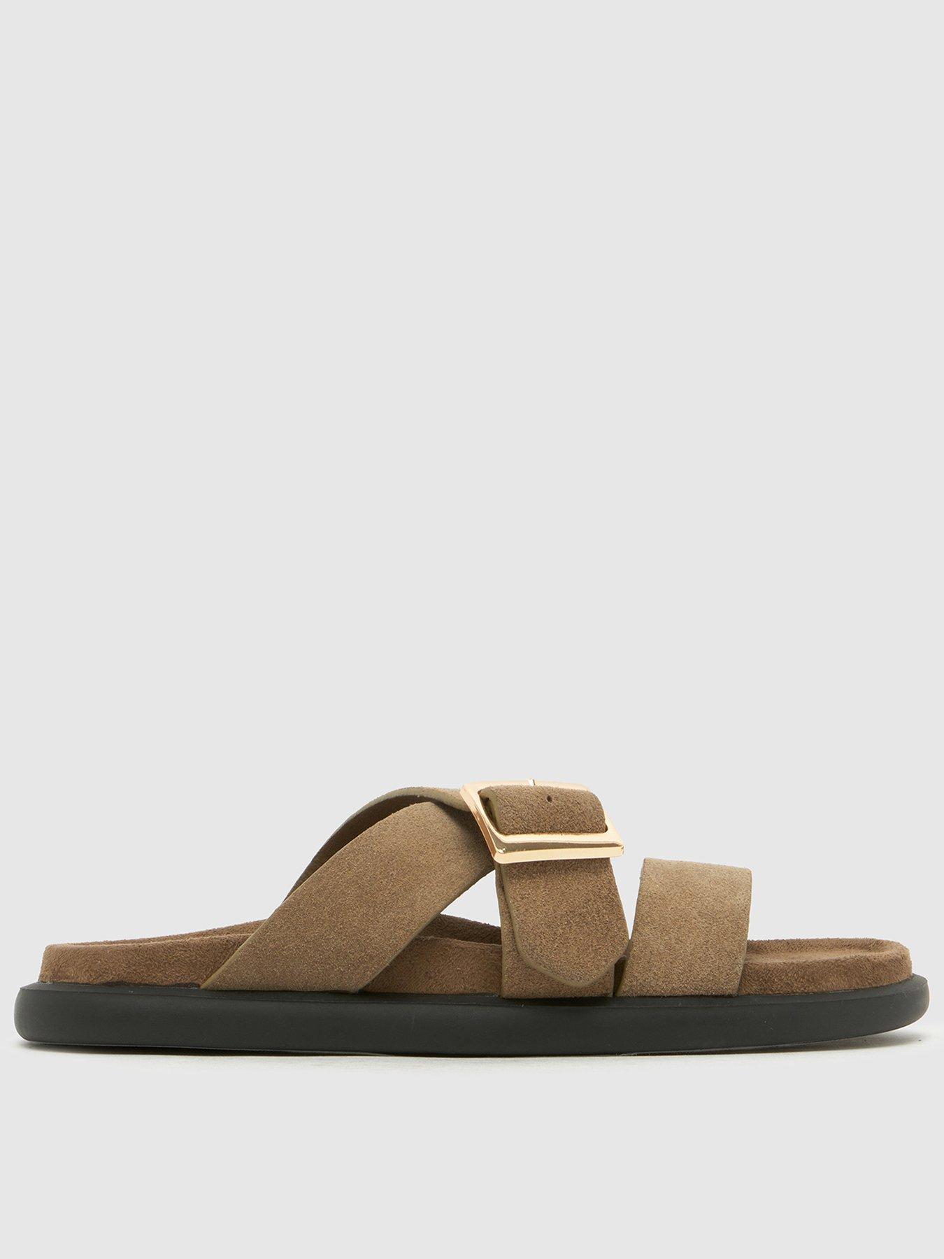 schuh-ec-tear-suede-buckle-footbed-sandal-taupe