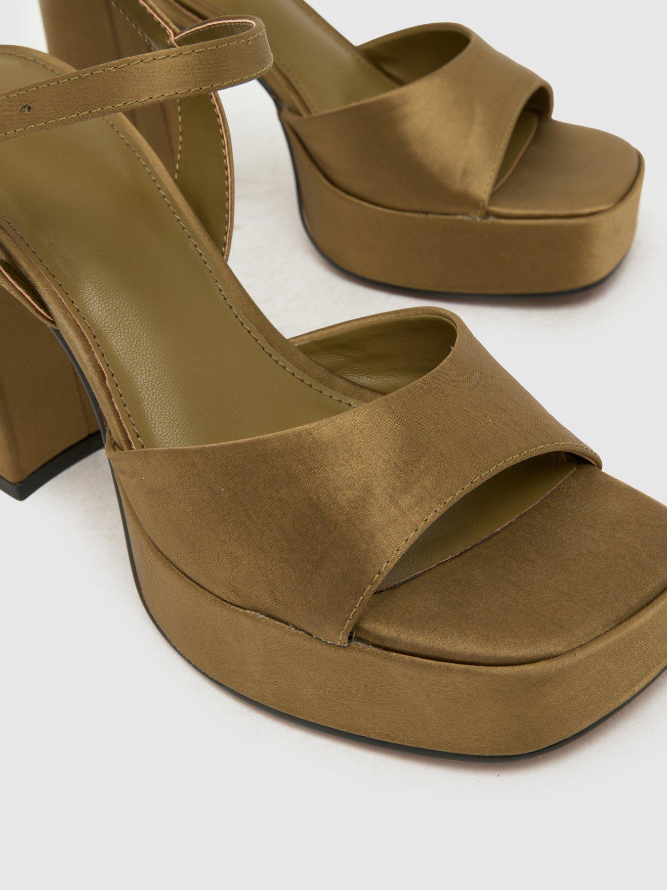 Image 3 of 4 of Schuh Sabina Platform Sandal - Khaki