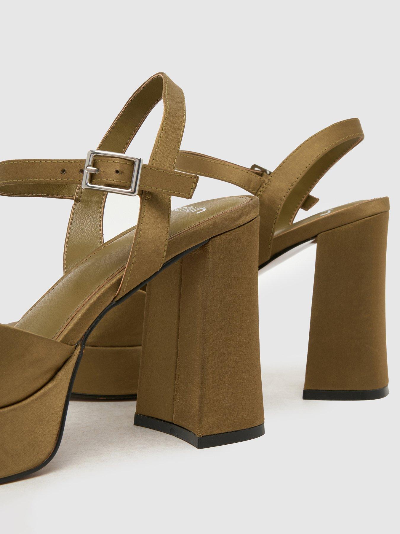 Image 4 of 4 of Schuh Sabina Platform Sandal - Khaki