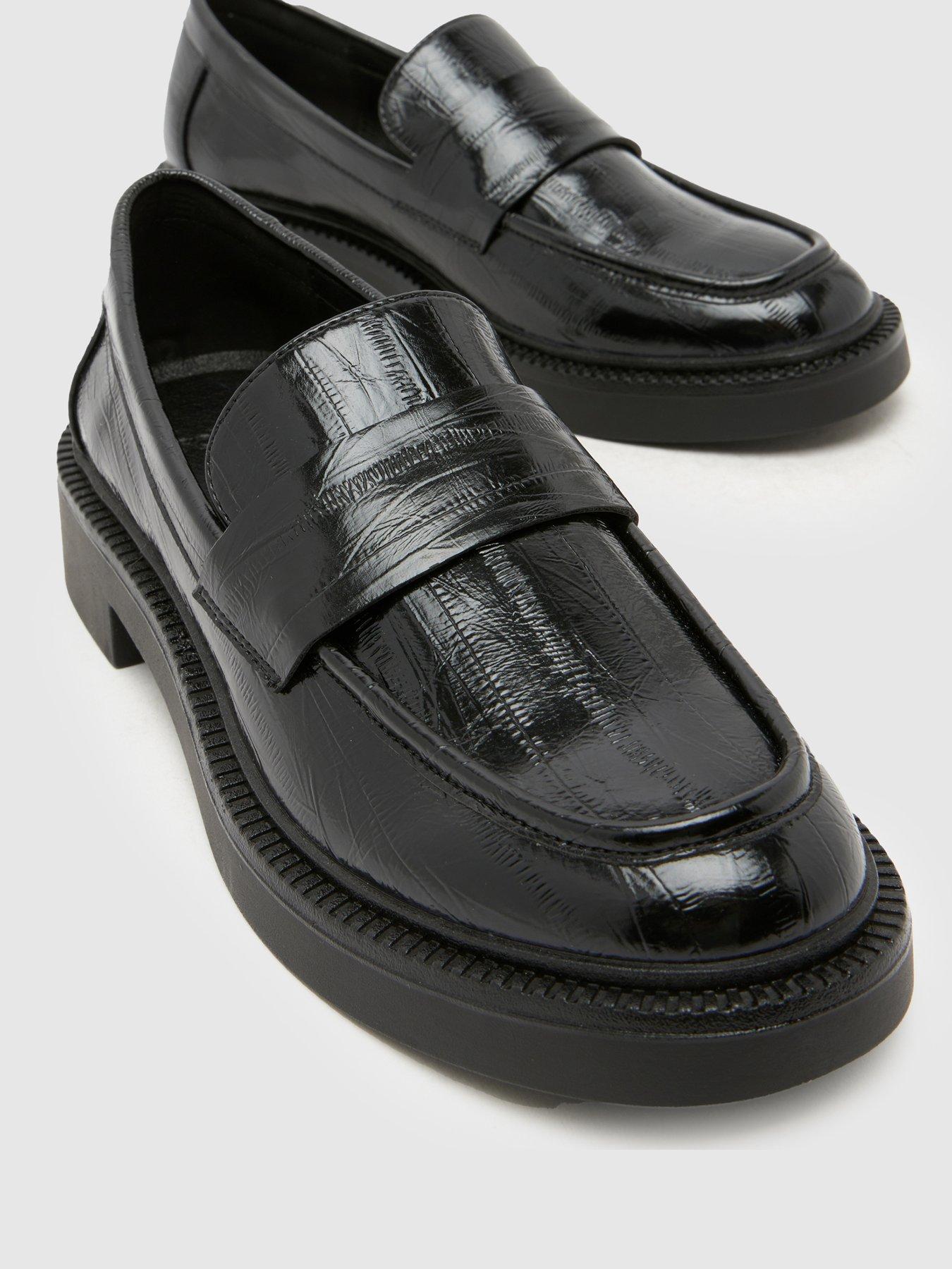 Image 3 of 4 of Schuh Leicester Chunky Loafer - Black