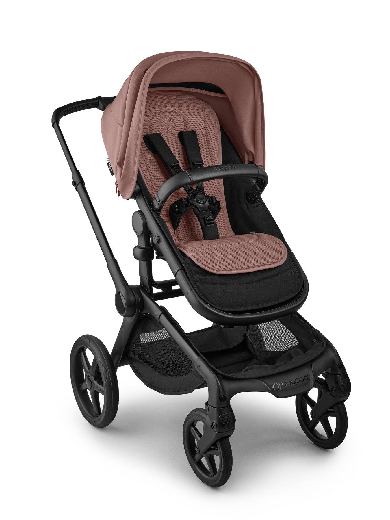 Image 4 of 4 of Bugaboo Dual Comfort Seat Liner - Dusty Pink
