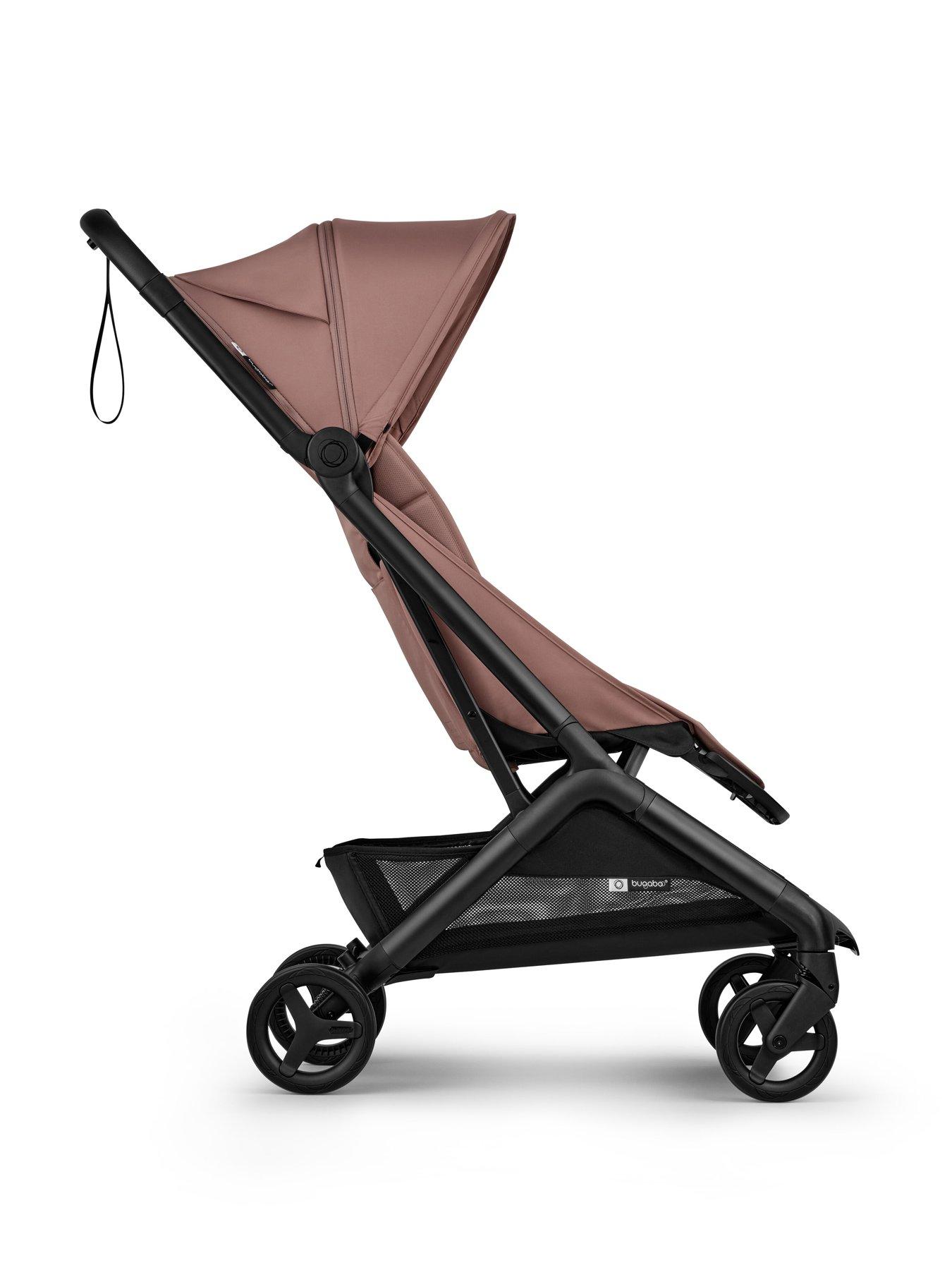 Image 2 of 7 of Bugaboo Butterfly 2 Ultra-Compact Travel Stroller - Dusty Pink
