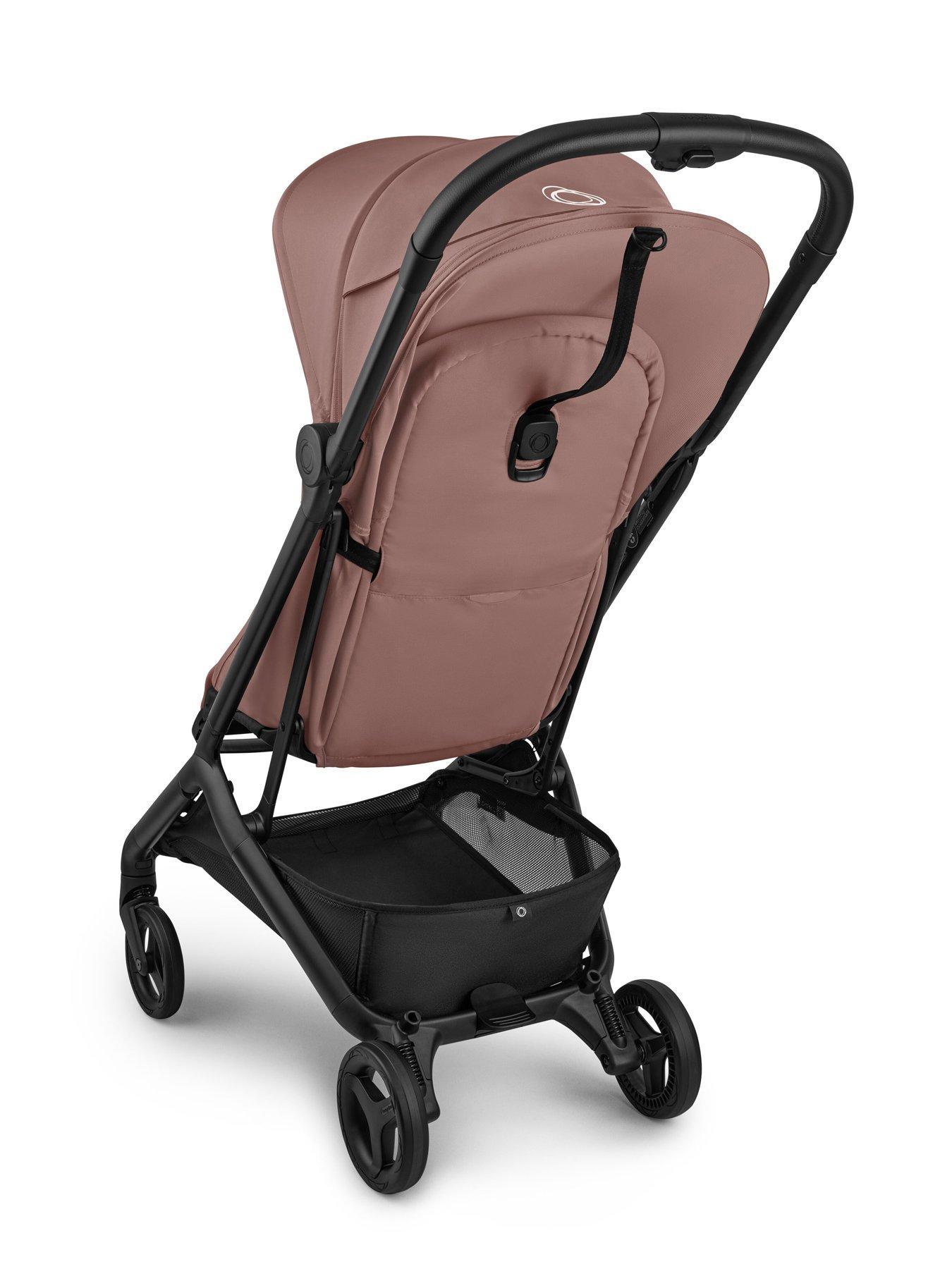 Image 3 of 7 of Bugaboo Butterfly 2 Ultra-Compact Travel Stroller - Dusty Pink