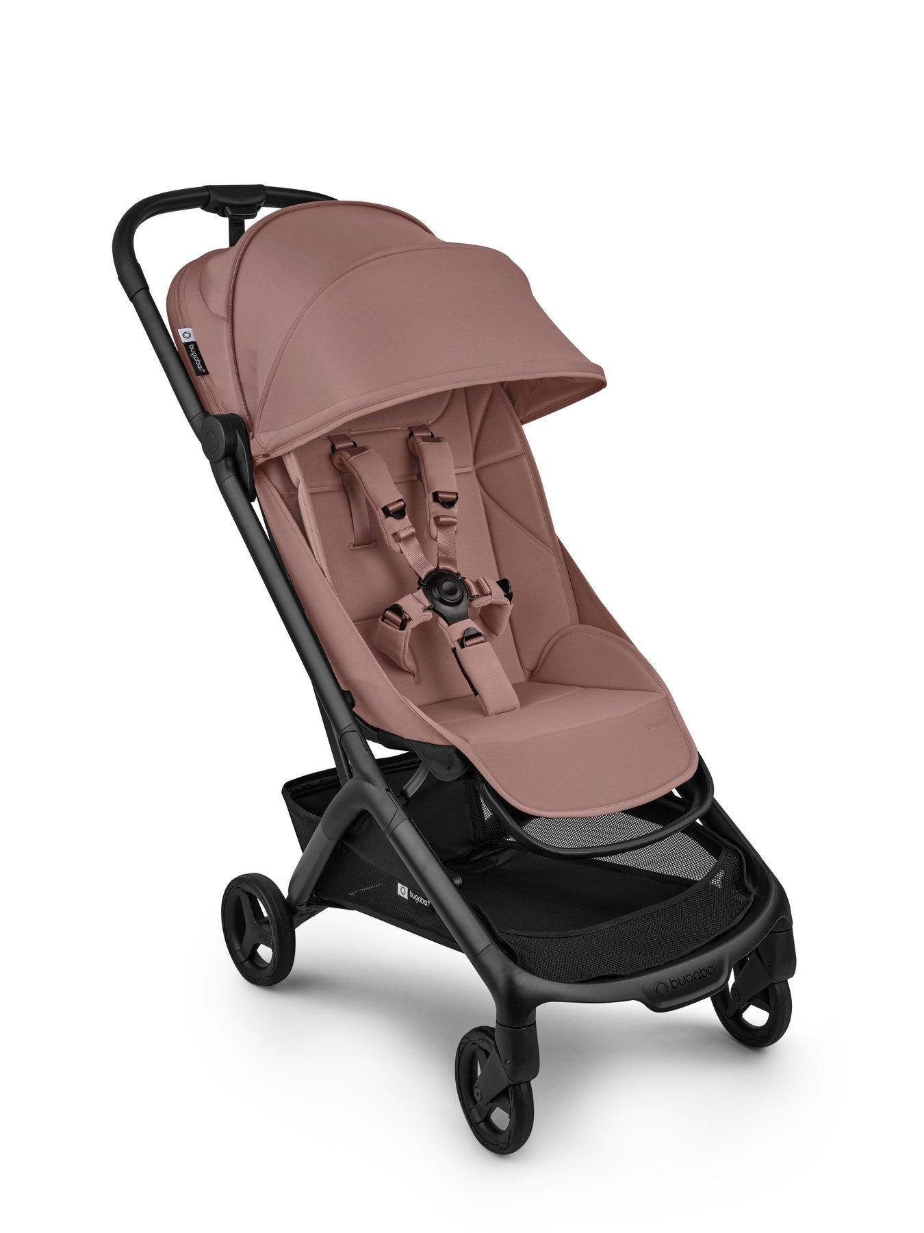 Image 5 of 7 of Bugaboo Butterfly 2 Ultra-Compact Travel Stroller - Dusty Pink