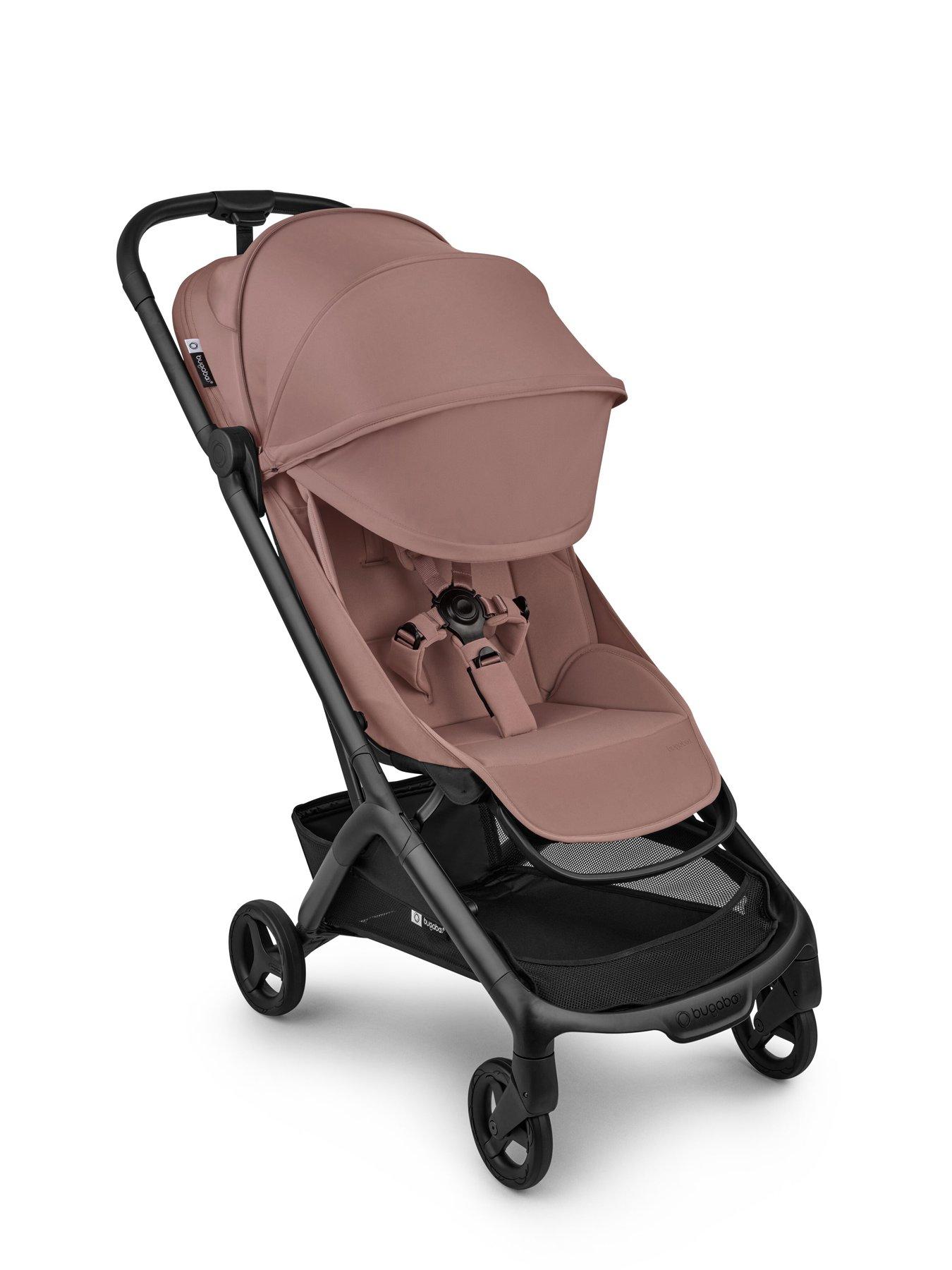 Image 6 of 7 of Bugaboo Butterfly 2 Ultra-Compact Travel Stroller - Dusty Pink