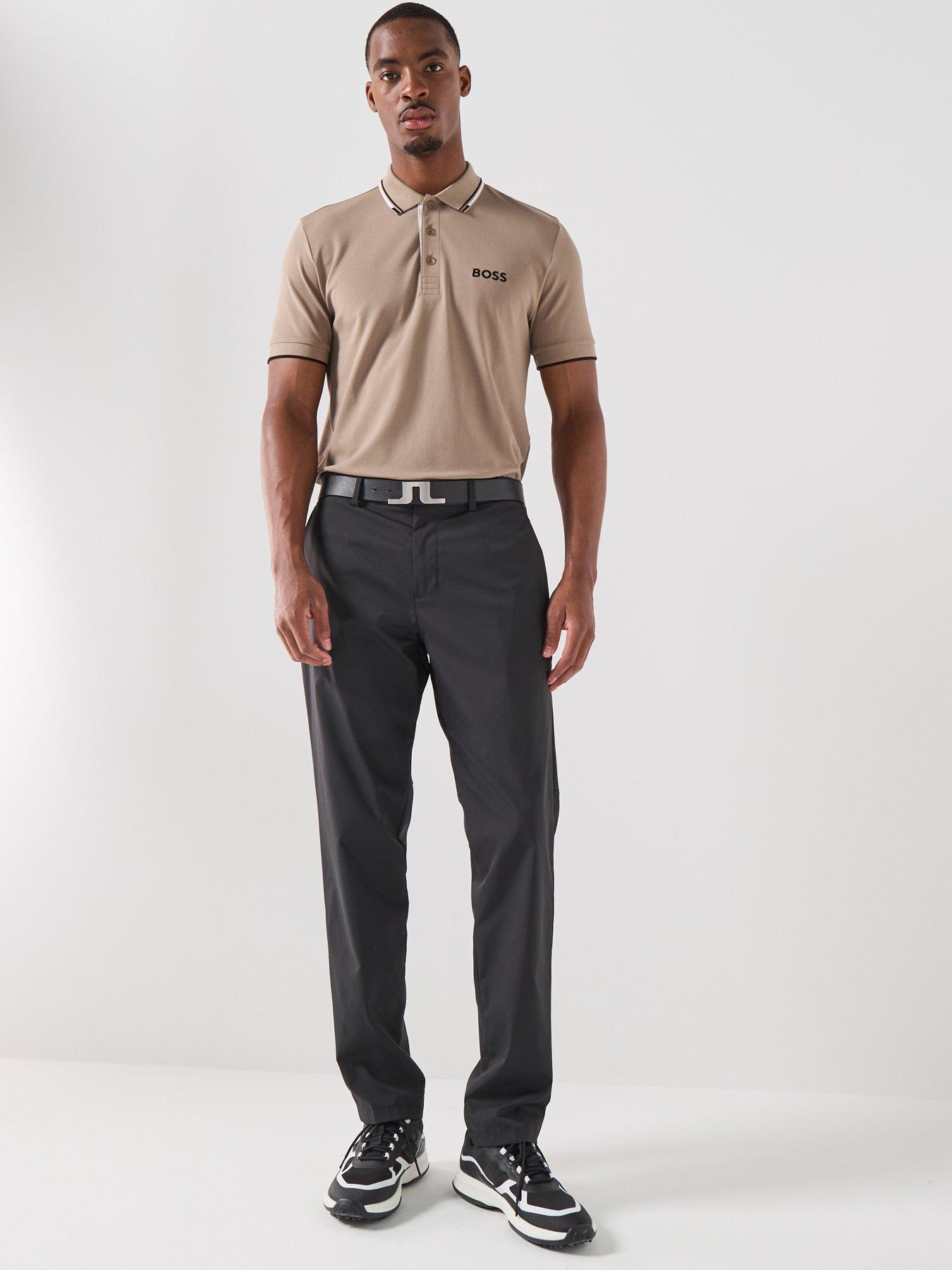 Image 3 of 5 of BOSS Mens Golf Paddy Pro Polo Shirt - Green