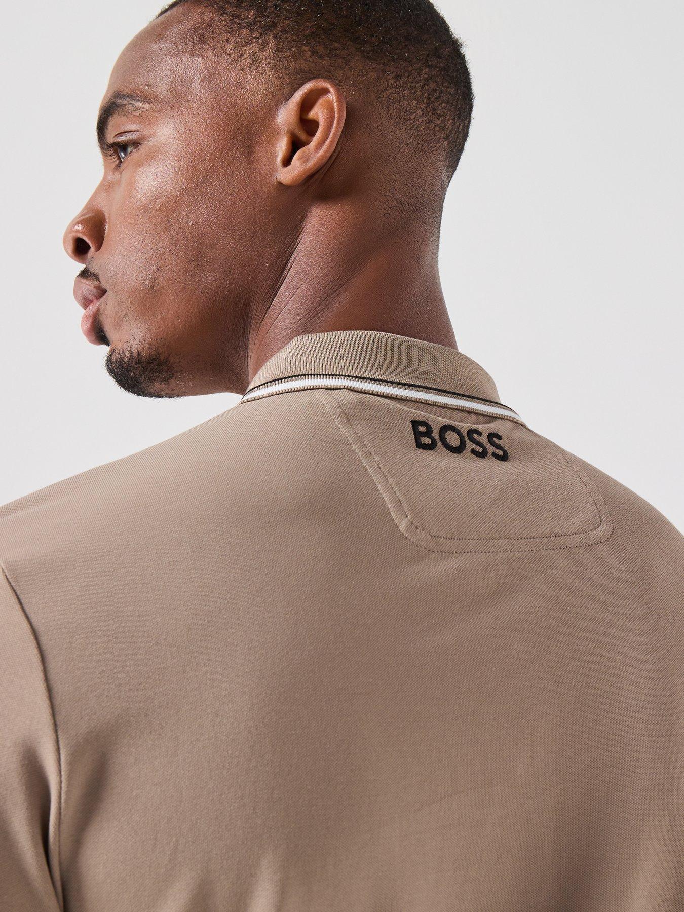 Image 5 of 5 of BOSS Mens Golf Paddy Pro Polo Shirt - Green