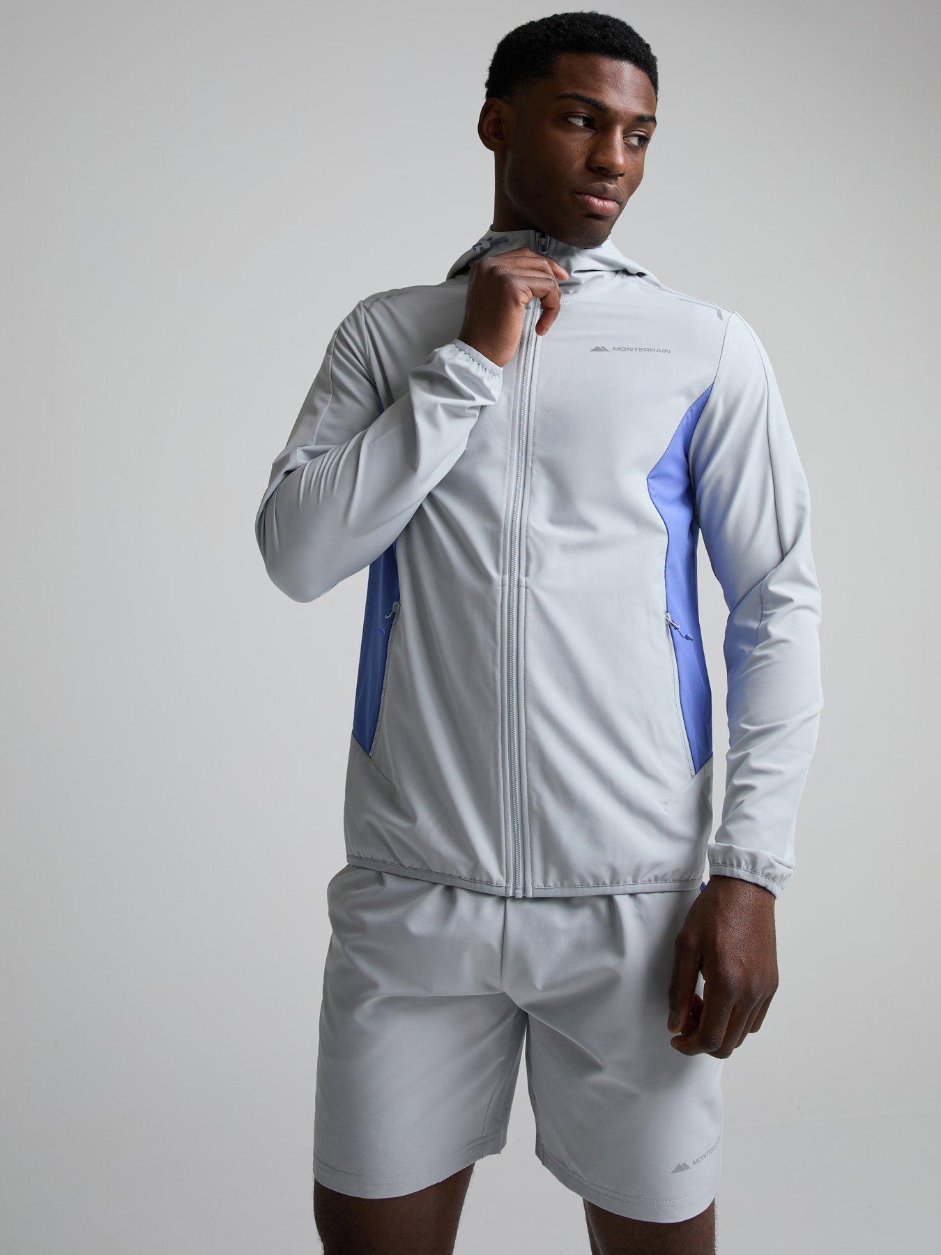 Monterrain Mens Lyder Windrunner - Grey