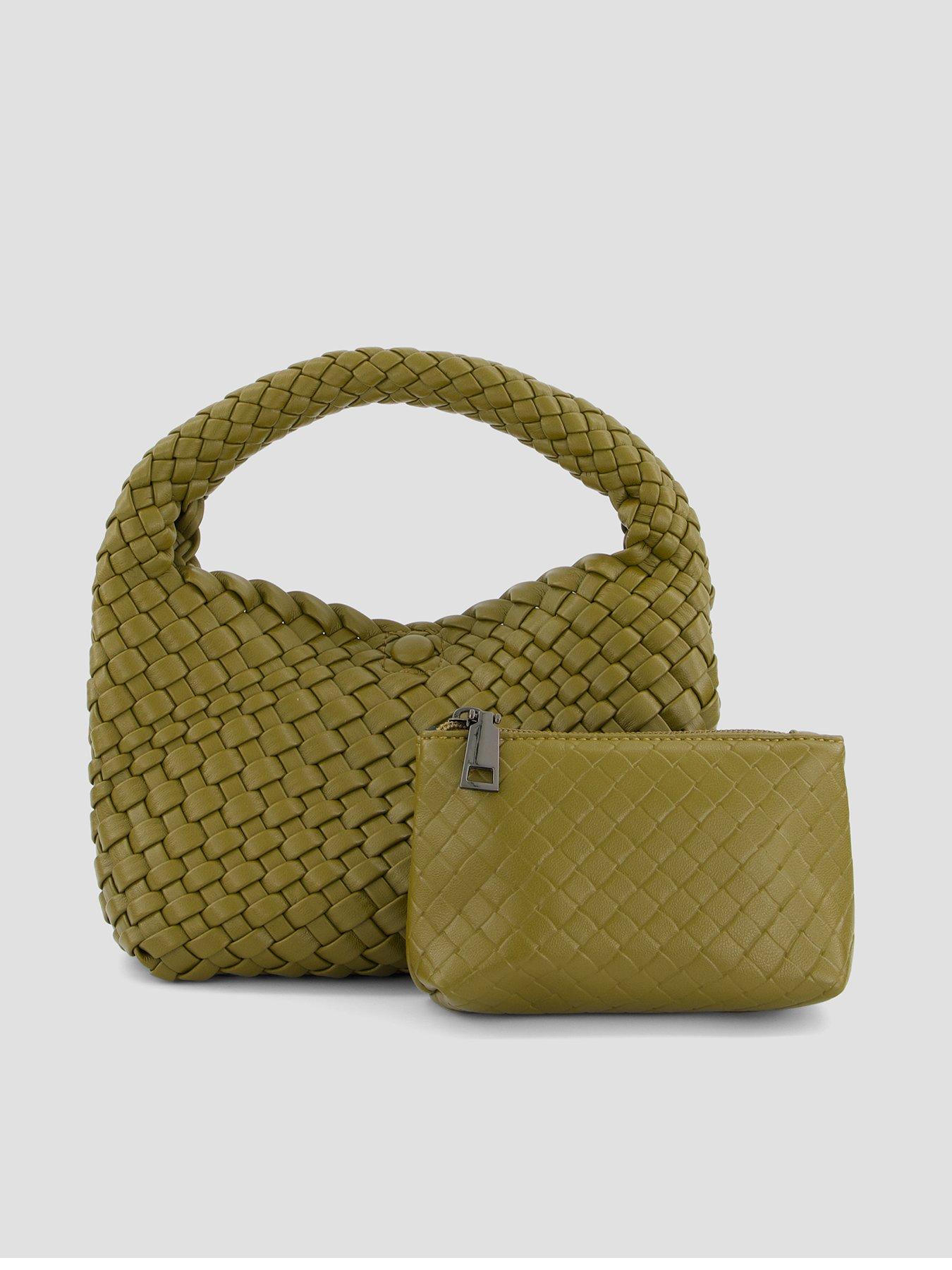 Image 1 of 4 of The Very Collection Woven Shoulder Bag