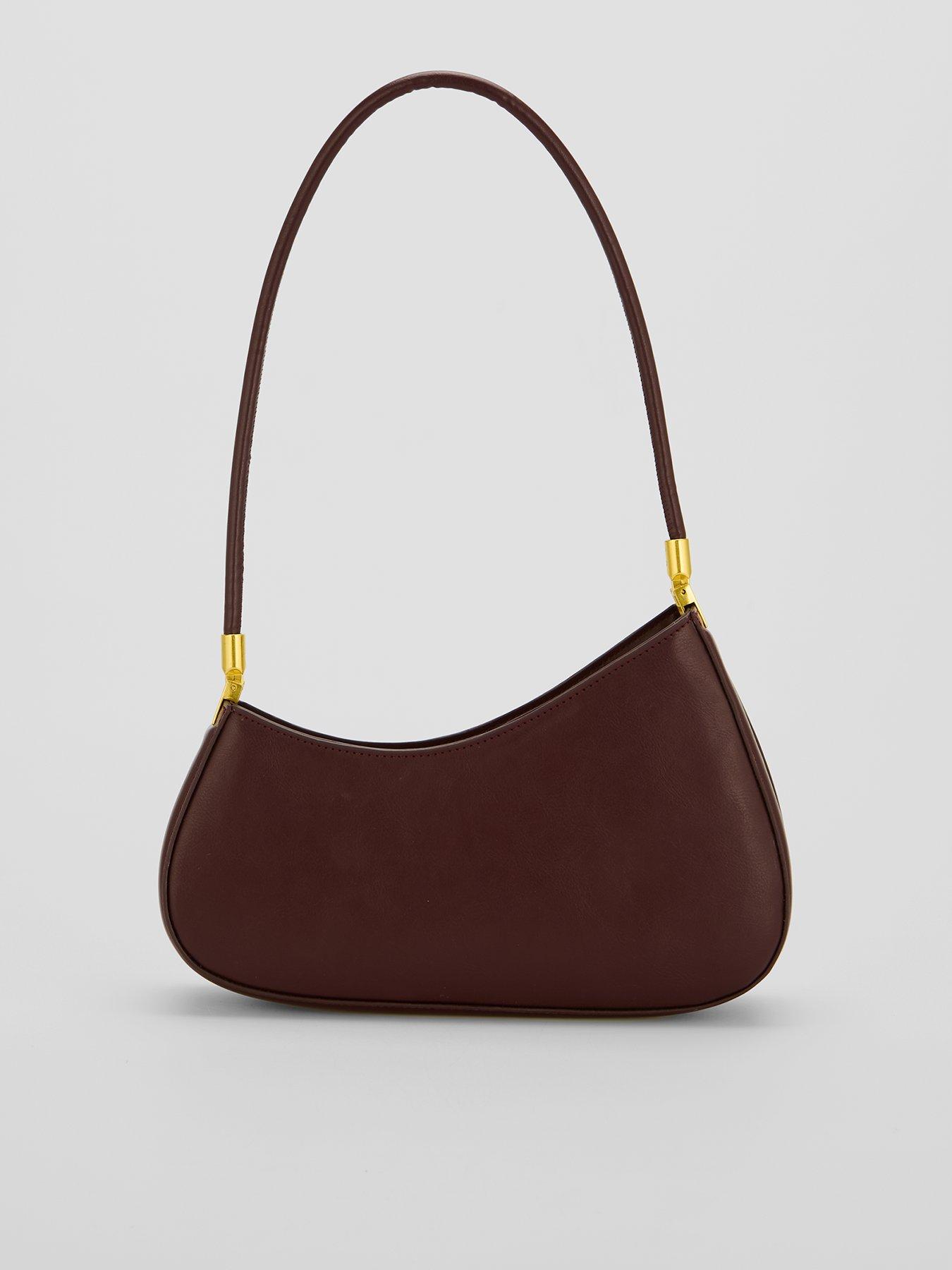 Image 1 of 6 of The Very Collection Pu Trim Shoulder Bag