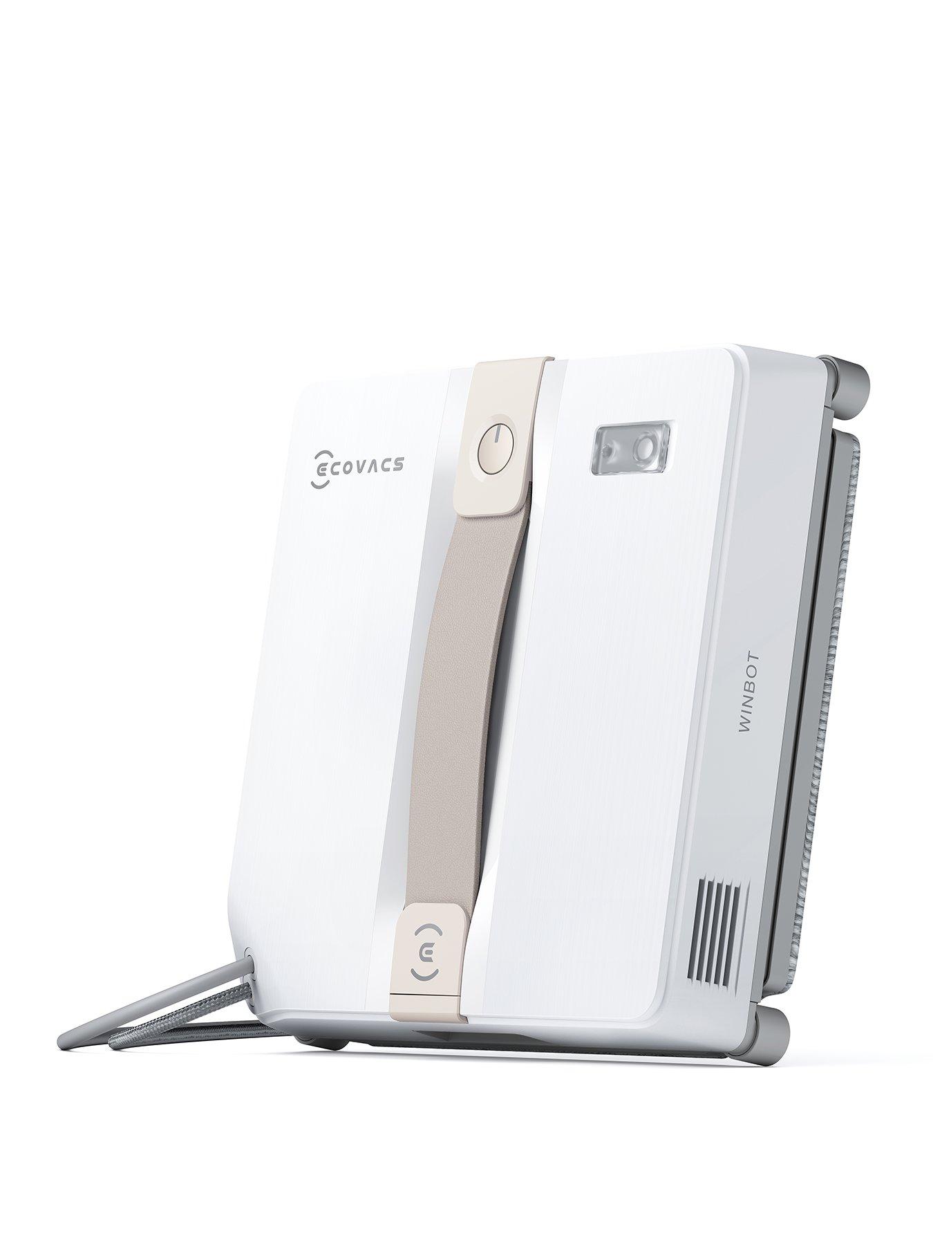 Ecovacs WINBOT MINI Window Cleaning Robot (Space-Saving, Ultrasonic Spray, Edge Cleaning)