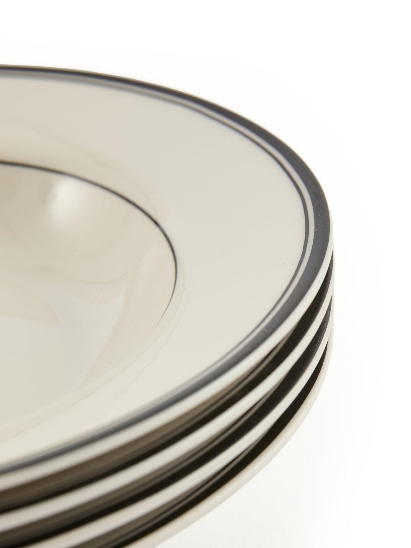Image 5 of 7 of The Very Collection Bistro 4 Piece Pasta Bowls
