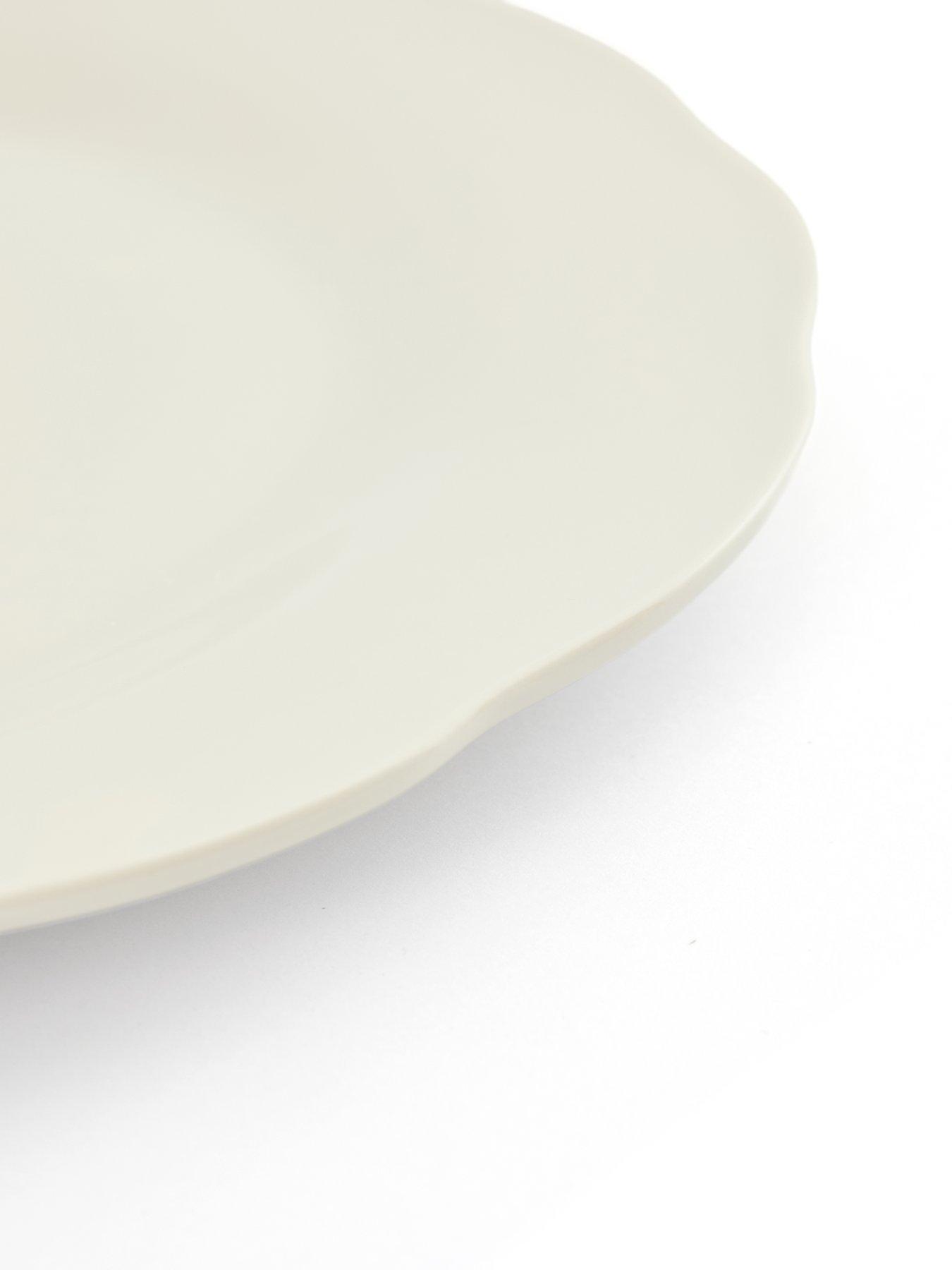 Image 7 of 7 of The Very Collection Soft Scallop 12 Piece Porcelain&nbsp;Dinner Set