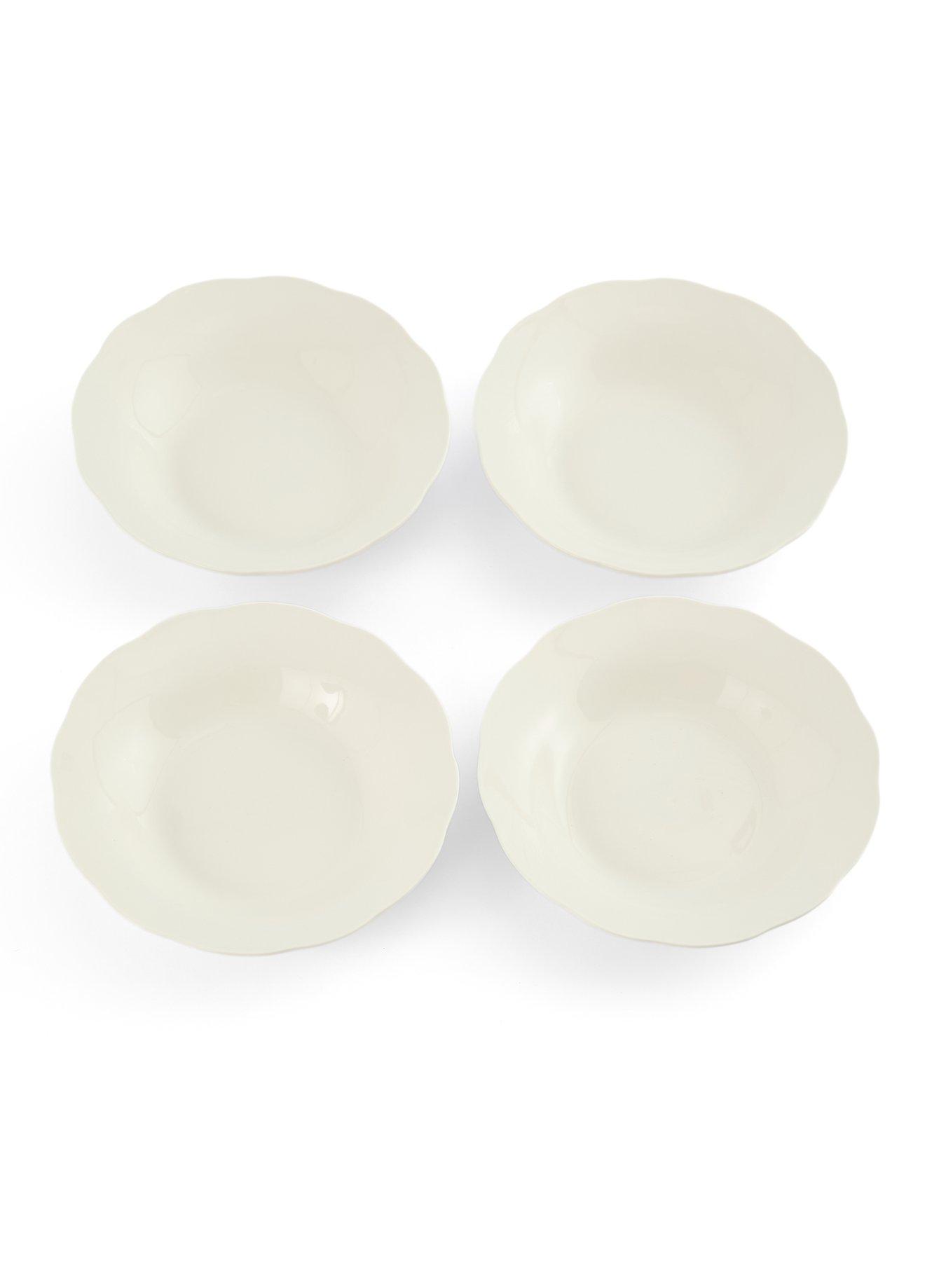 Image 6 of 7 of The Very Collection Soft Scallop 4 Piece Pasta Bowls