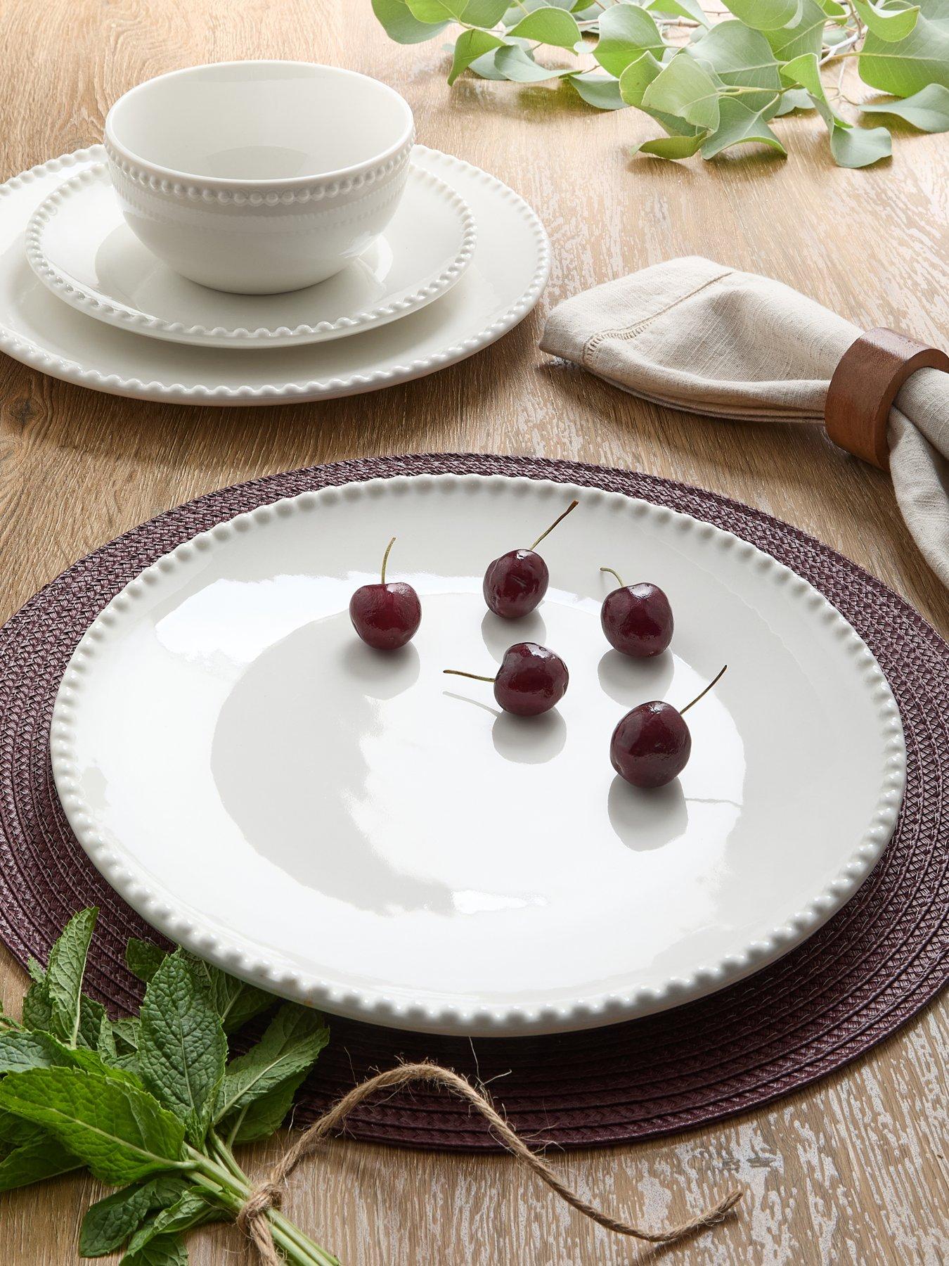 The Very Collection Bobbin 12 Piece Dinner Set