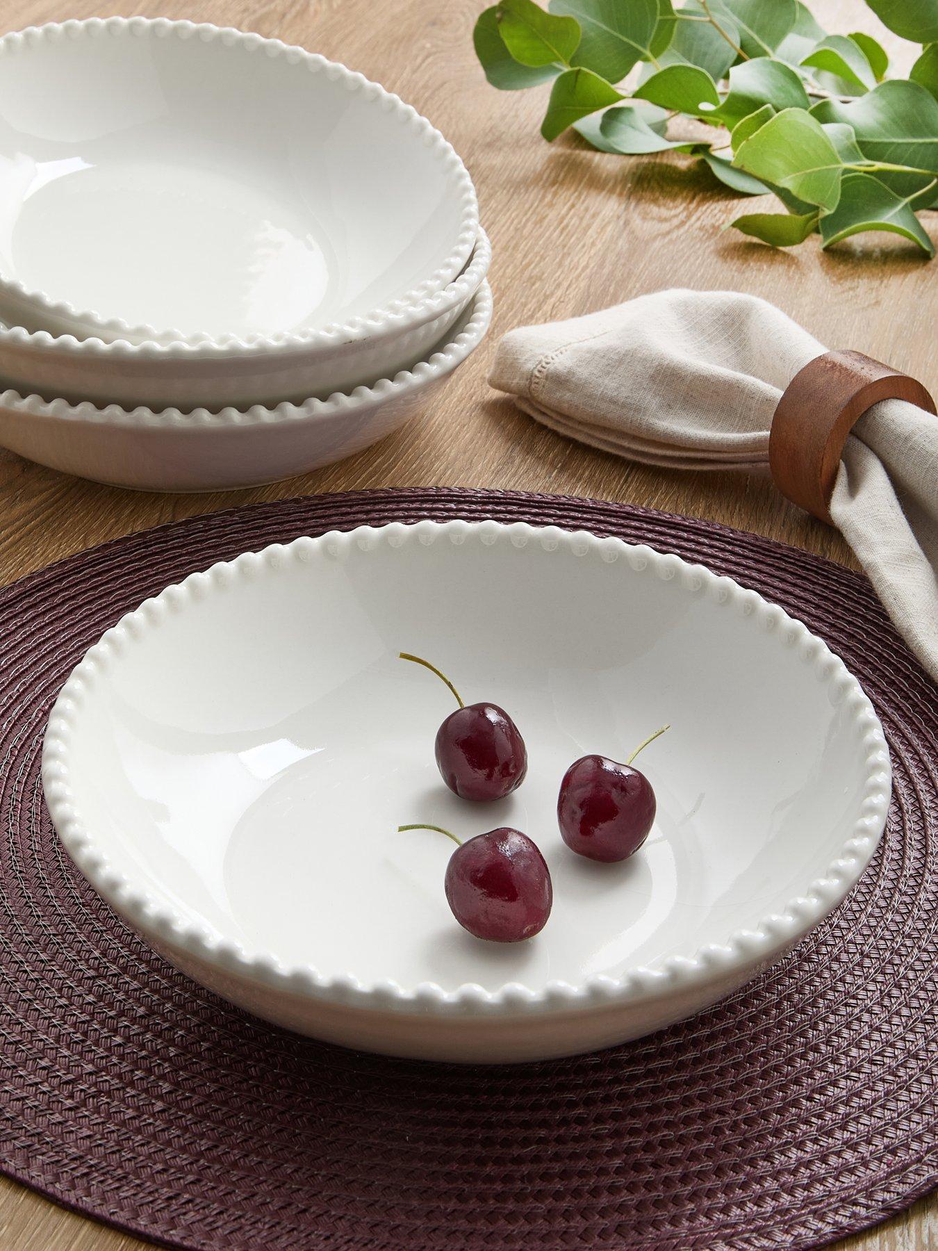 Image 1 of 7 of The Very Collection Bobbin Set Of 4 Pasta Bowls