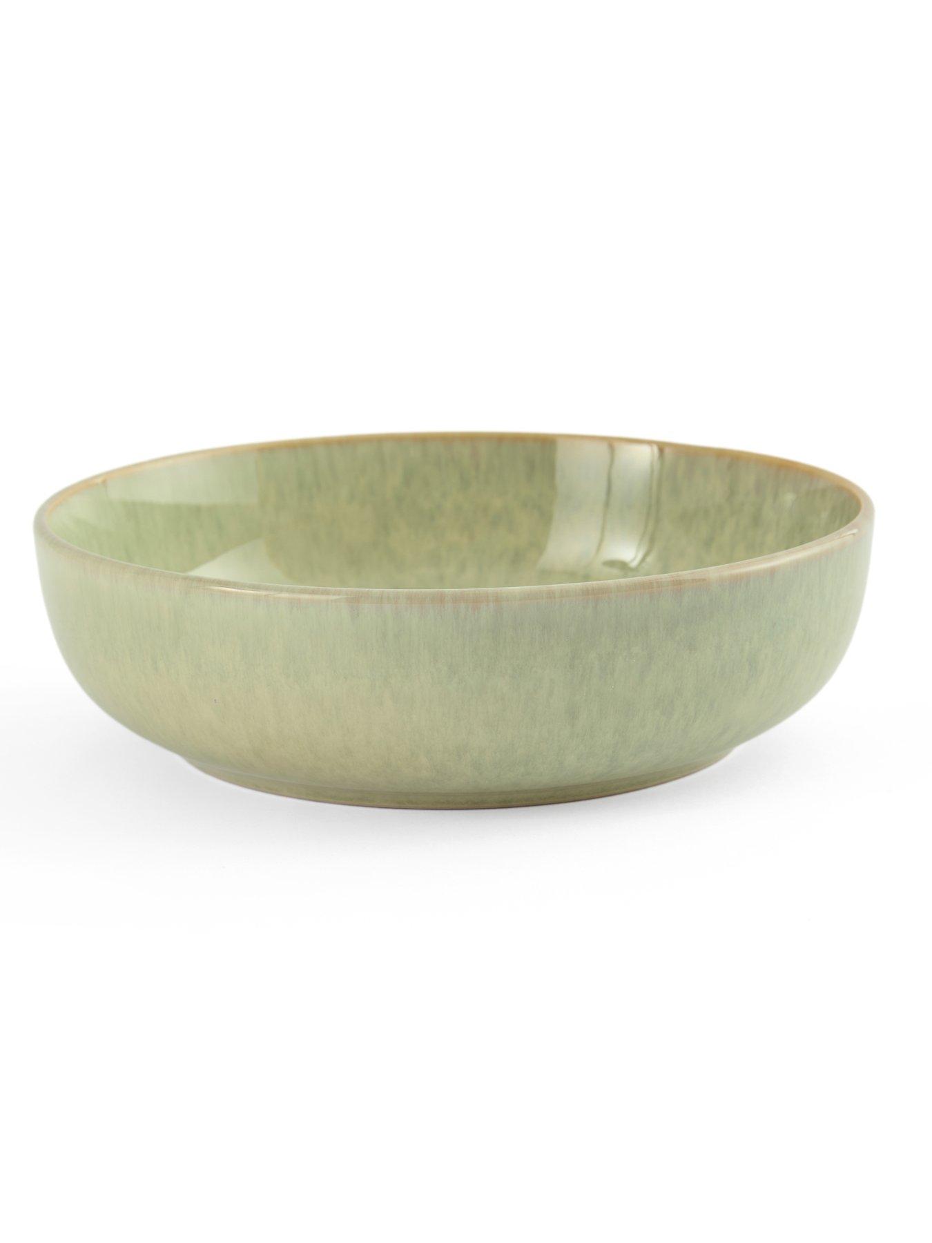 Image 4 of 7 of The Very Collection Green Reactive 4 Pack Of Pasta Bowls - Green