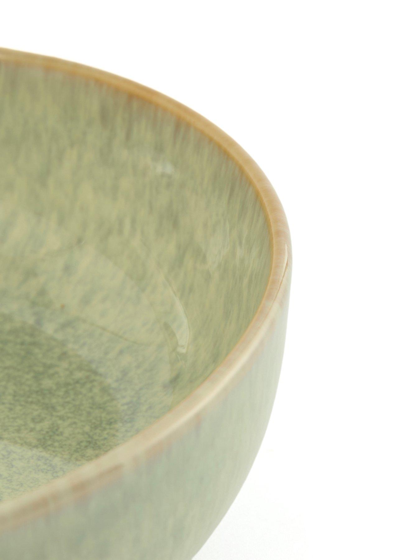 Image 6 of 7 of The Very Collection Green Reactive 4 Pack Of Pasta Bowls - Green