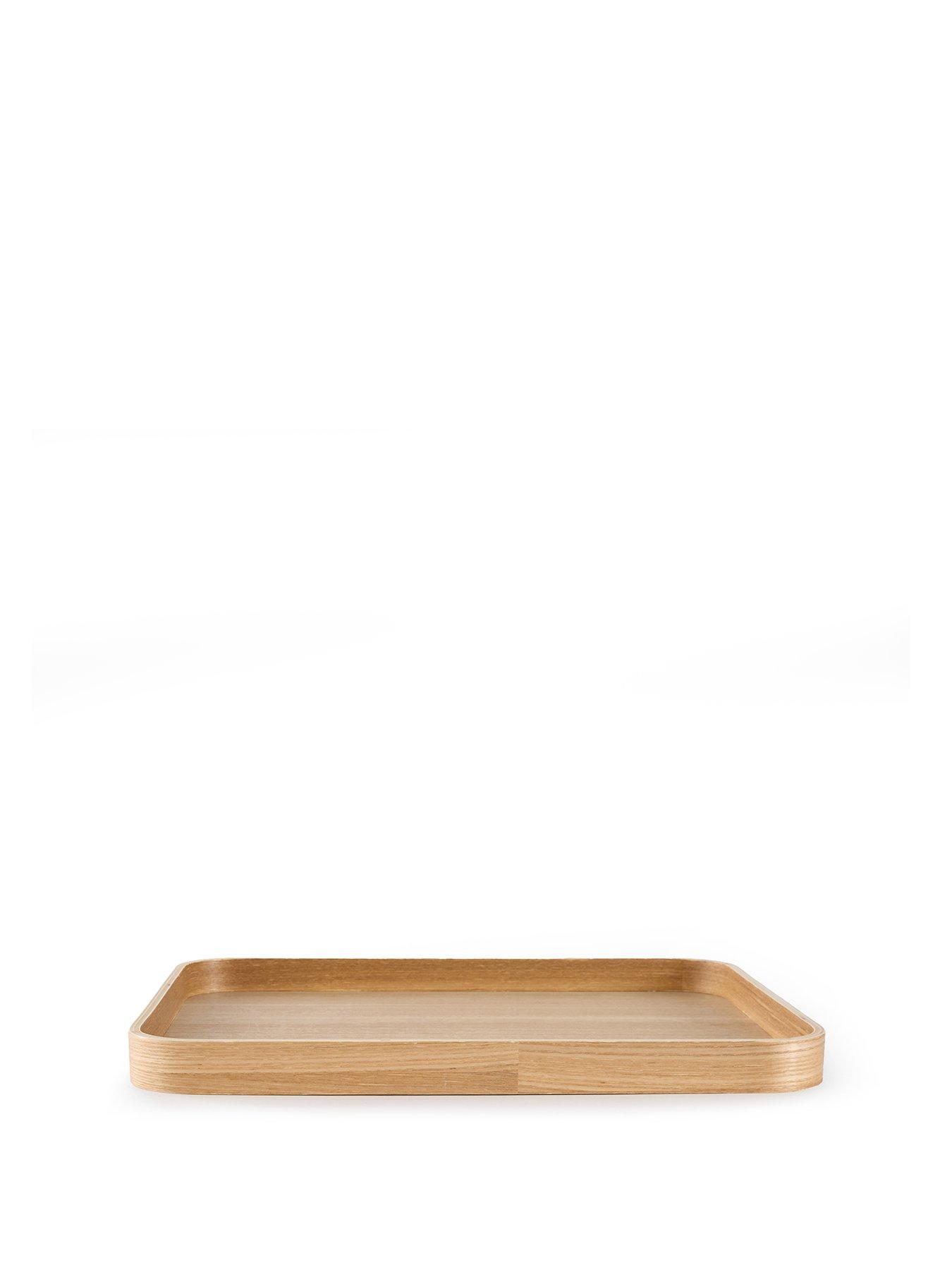 Image 2 of 8 of The Very Collection Rectangular Large Tray 40cm - Pale Wood