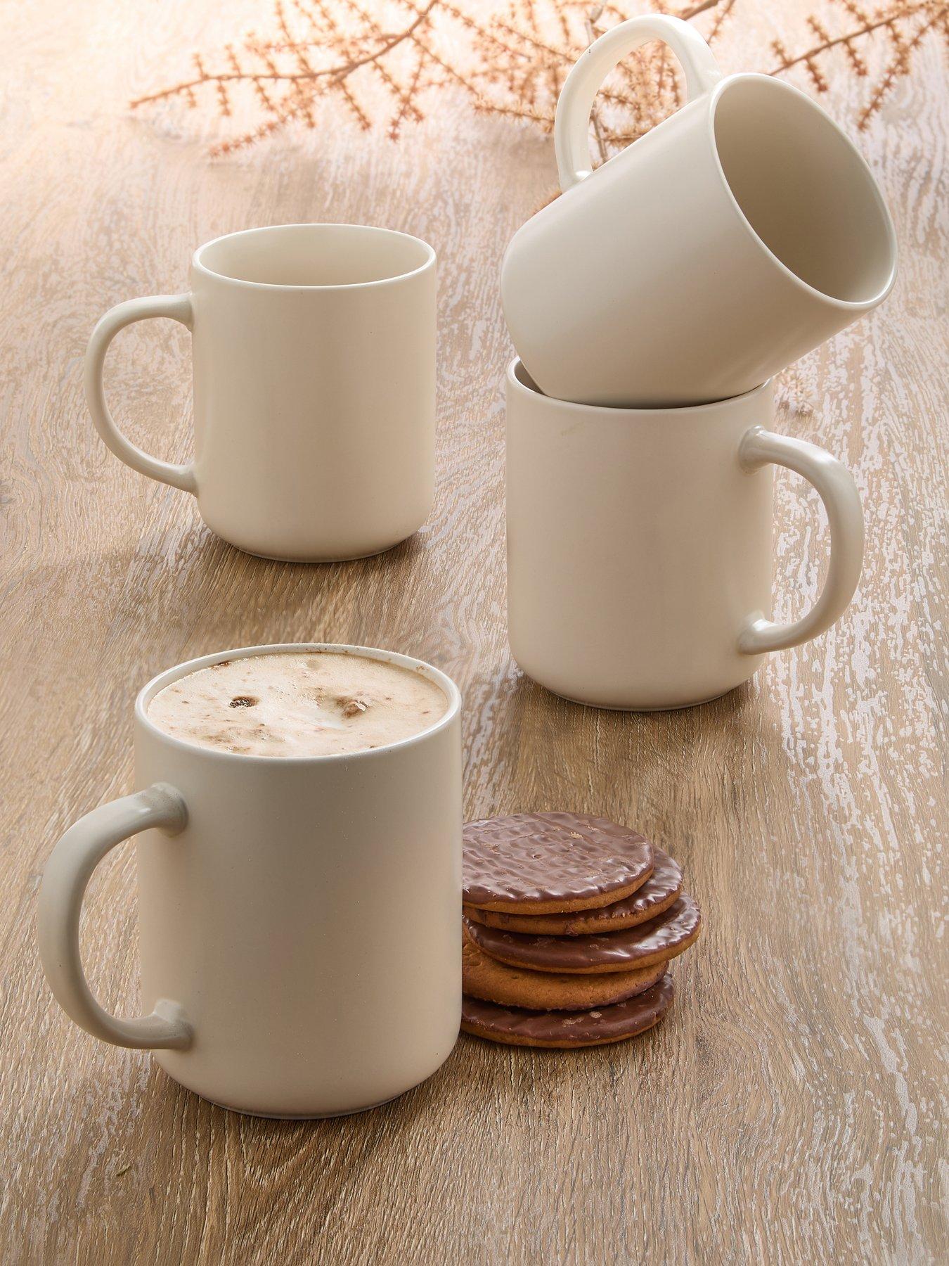 The Very Collection Saintes Set Of 4 Mugs - Cream
