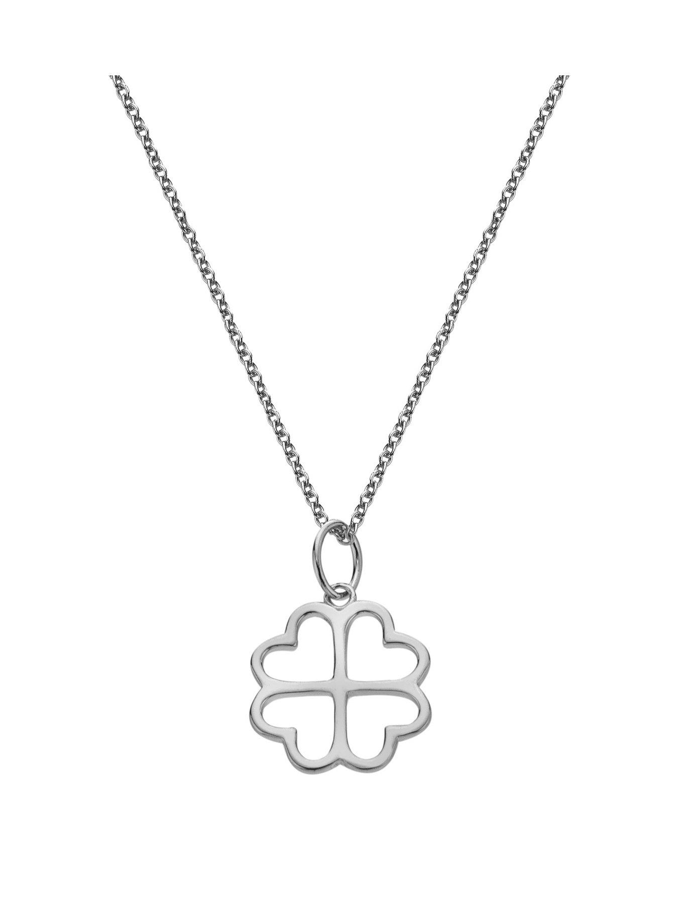 Silver Whisper Good Luck Pendant