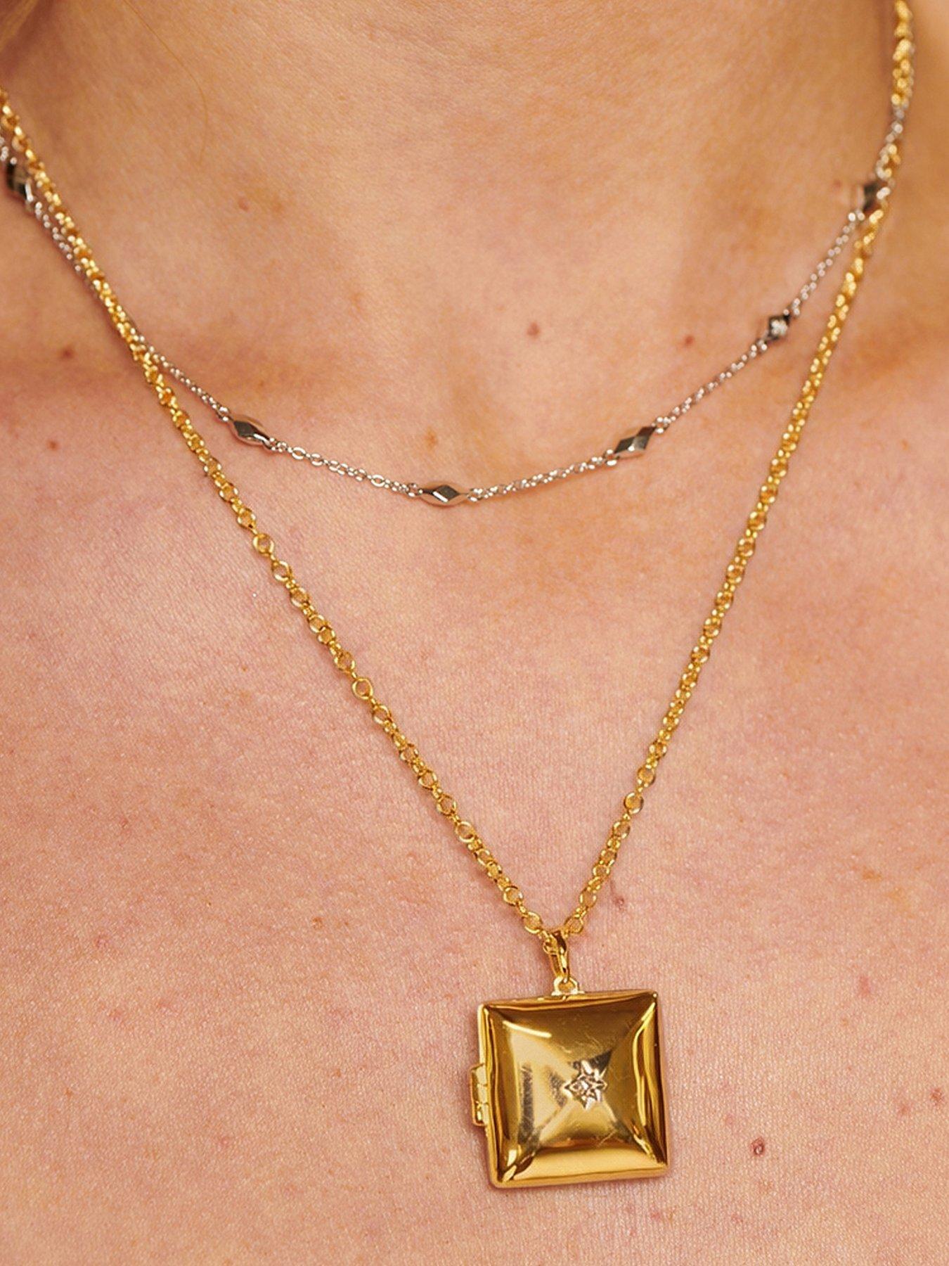  image of hot-diamonds-square-locket-ygp