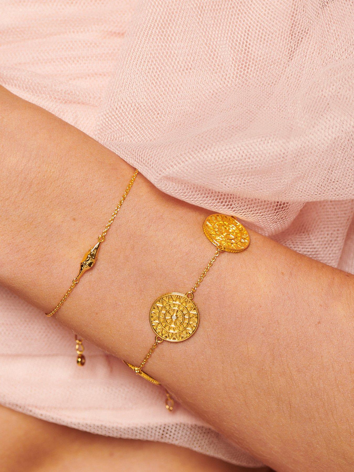  image of hot-diamonds-ornate-bracelet-ygp