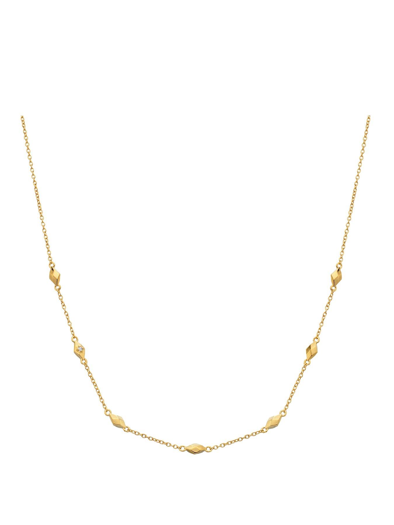  image of hot-diamonds-diamond-pattern-necklace-ygp