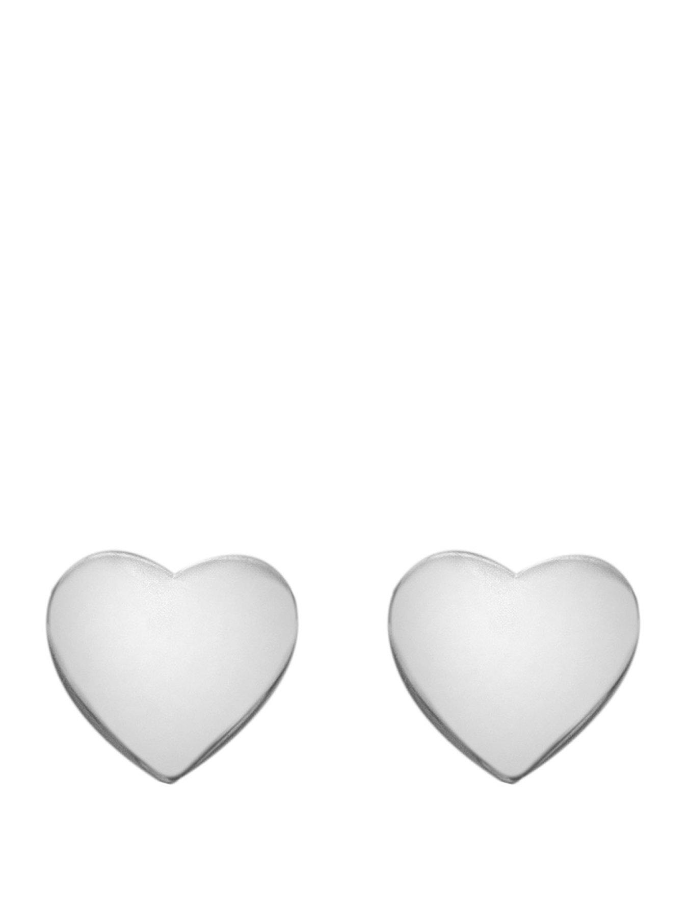 Image 1 of 3 of Silver Whisper Love Earrings