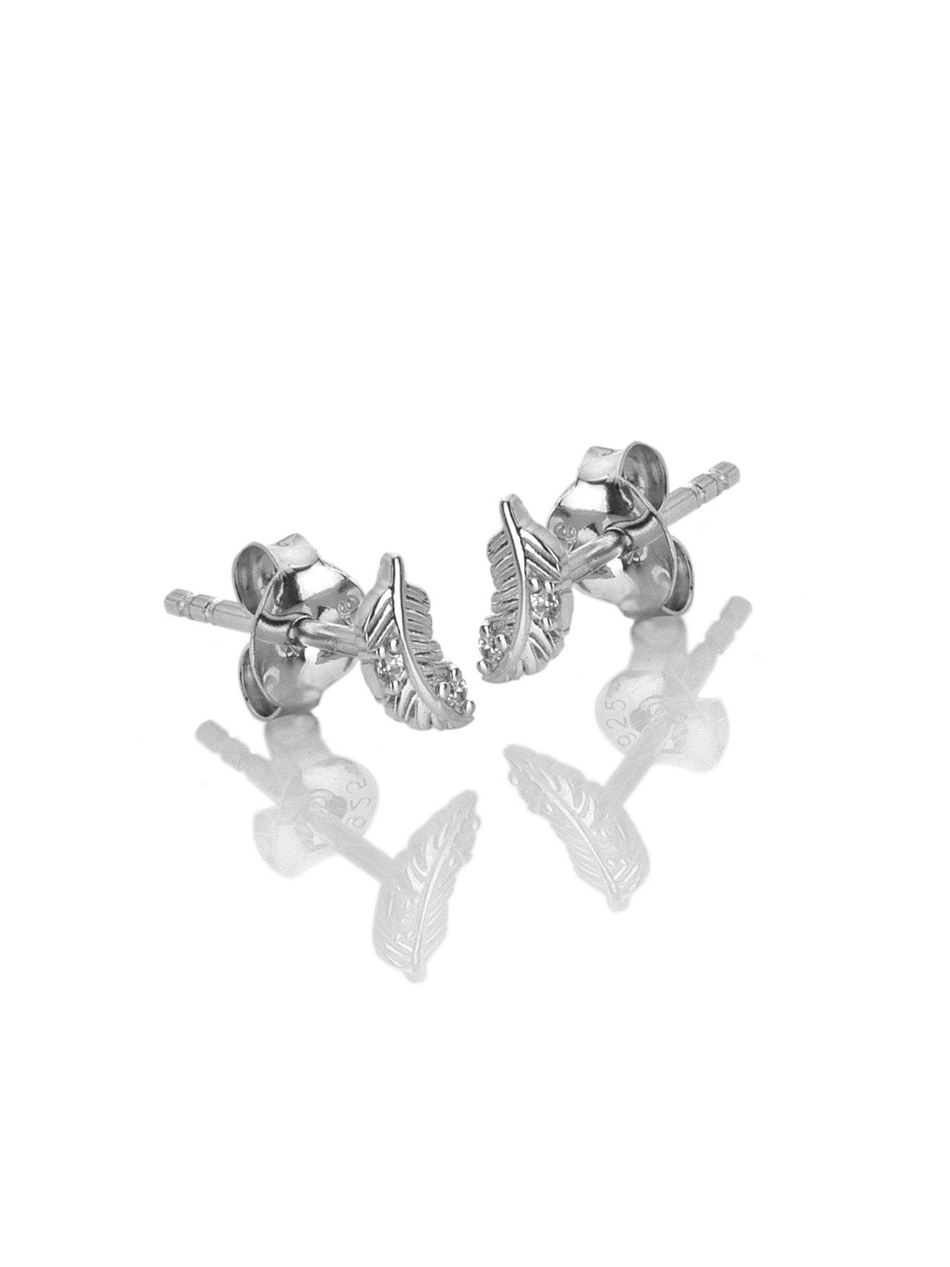 Image 2 of 3 of Silver Whisper New Beginnings Earrings