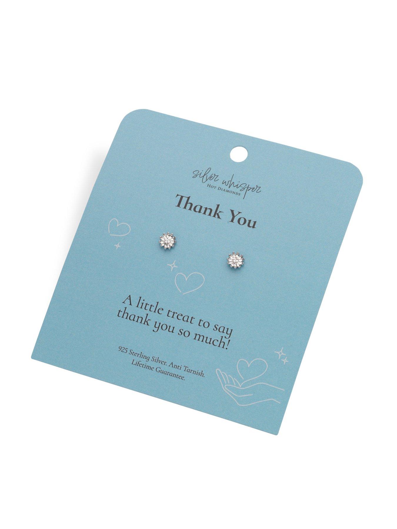  image of silver-whisper-thank-you-earrings