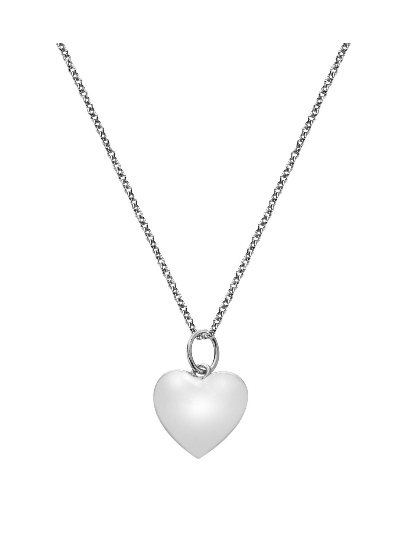 Silver Whisper Love Pendant