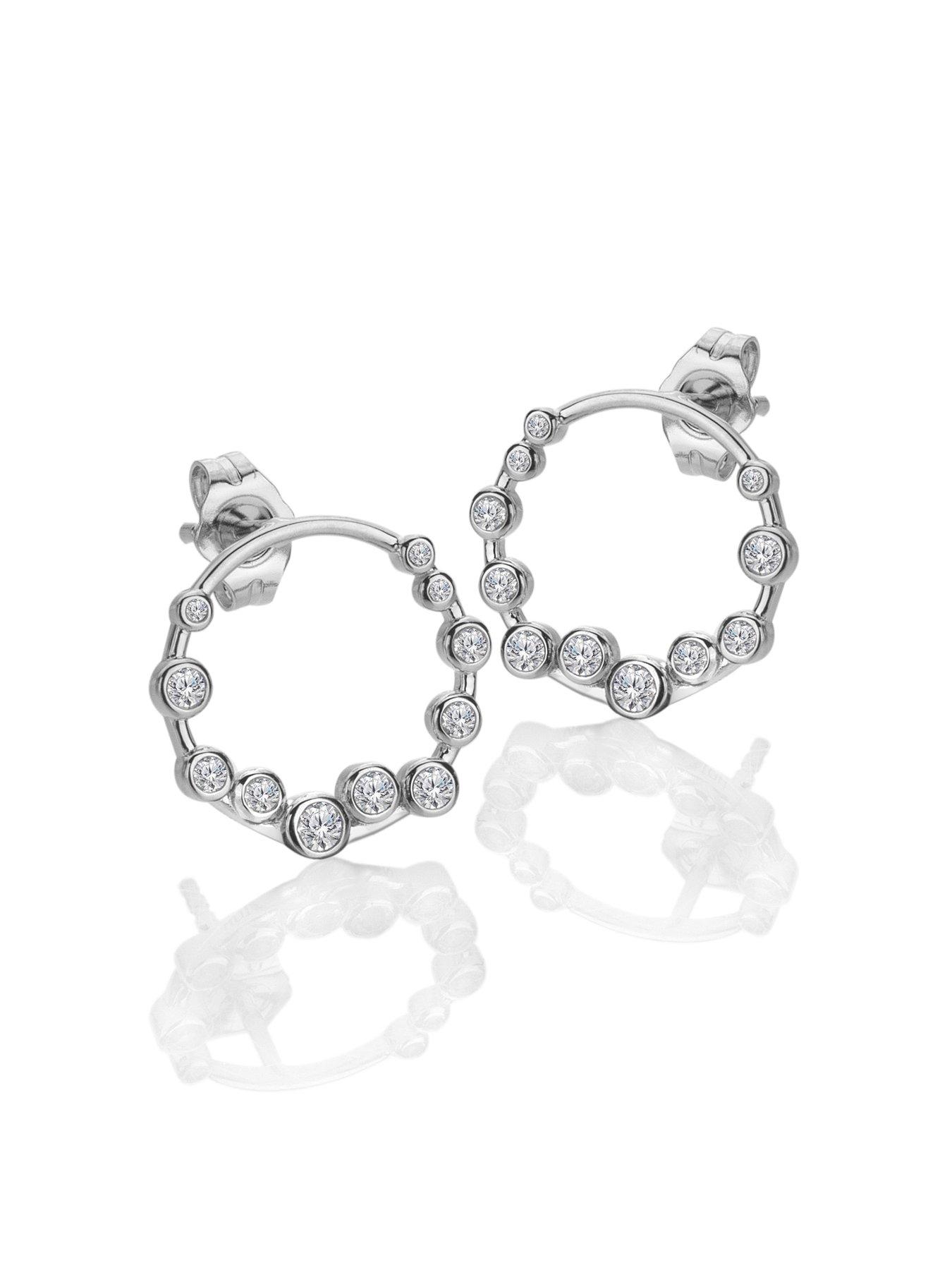 Image 2 of 4 of Hot Diamonds Tender Wreath Earrings