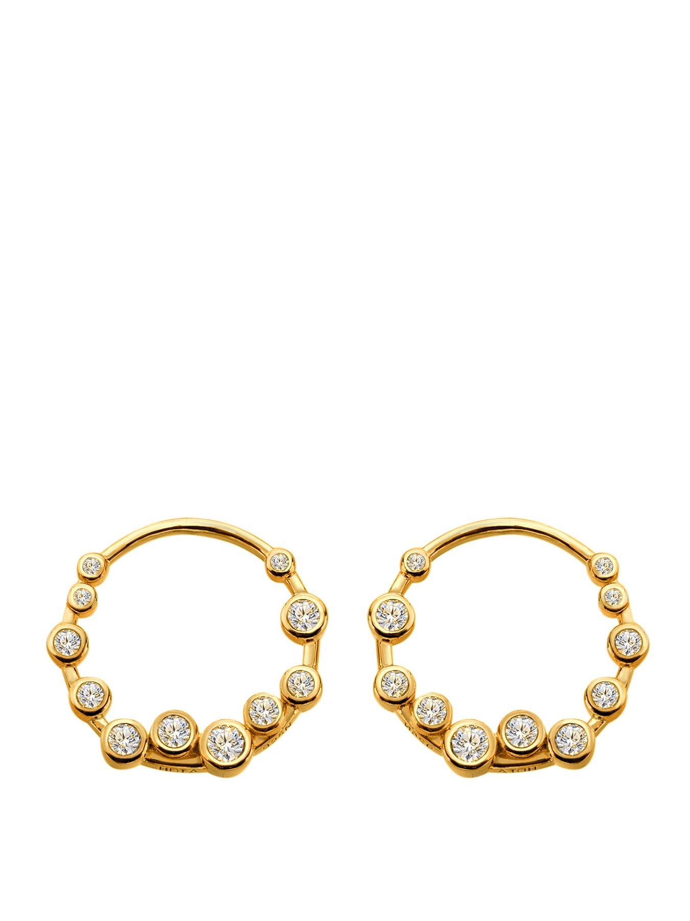 Hot Diamonds Tender Wreath Earrings - YGP