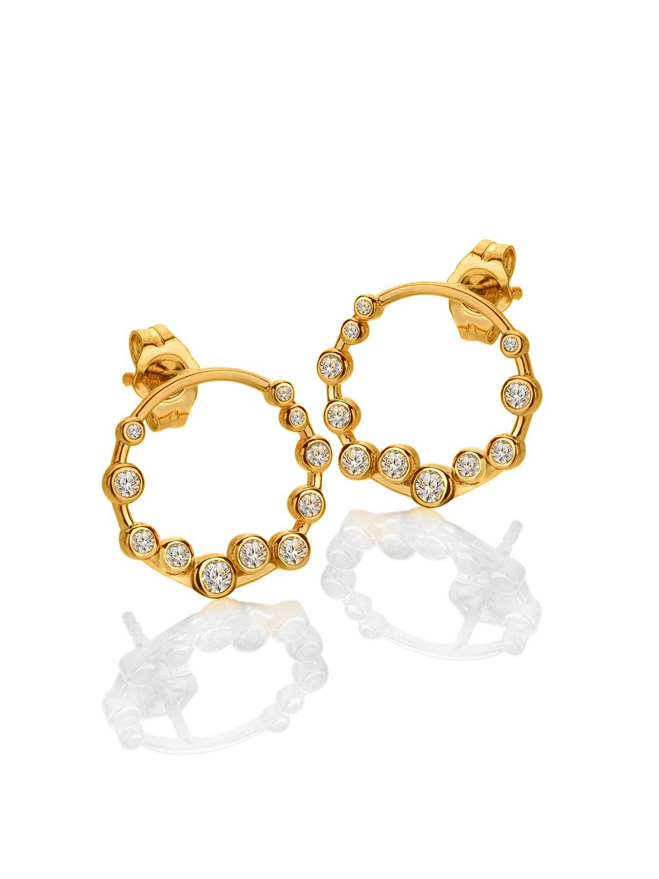  image of hot-diamonds-tender-wreath-earrings-ygp