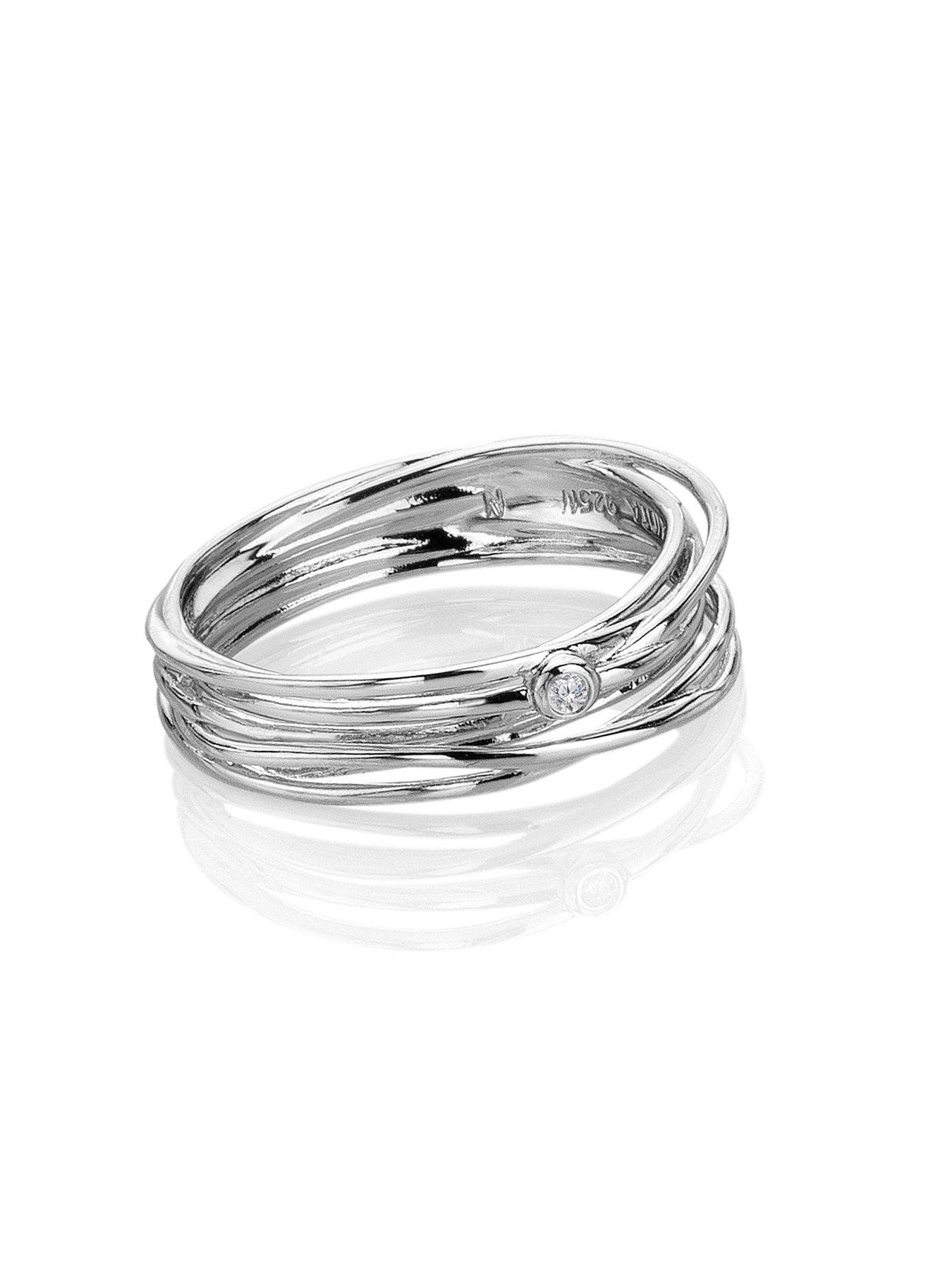 Image 2 of 3 of Hot Diamonds String Ring